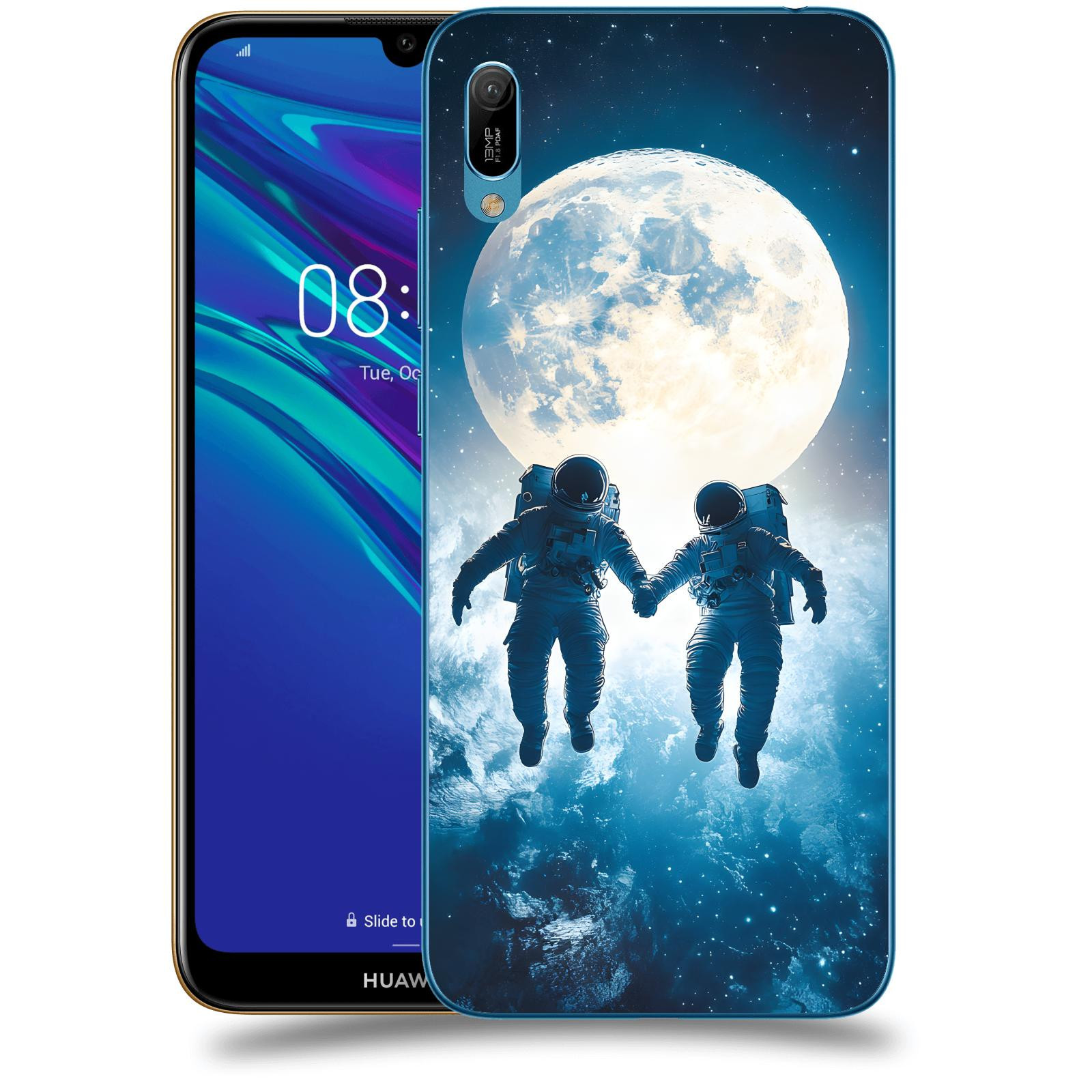 ACOVER Kryt na mobil Huawei Y6 2019 - Astronauts