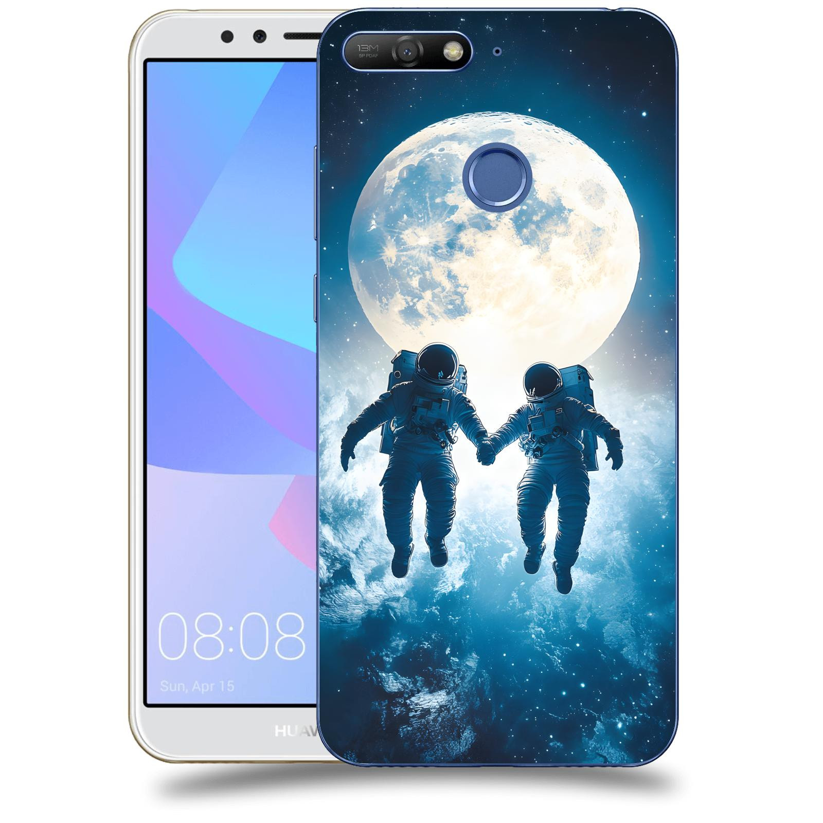ACOVER Kryt na mobil Huawei Y6 Prime 2018 - Astronauts