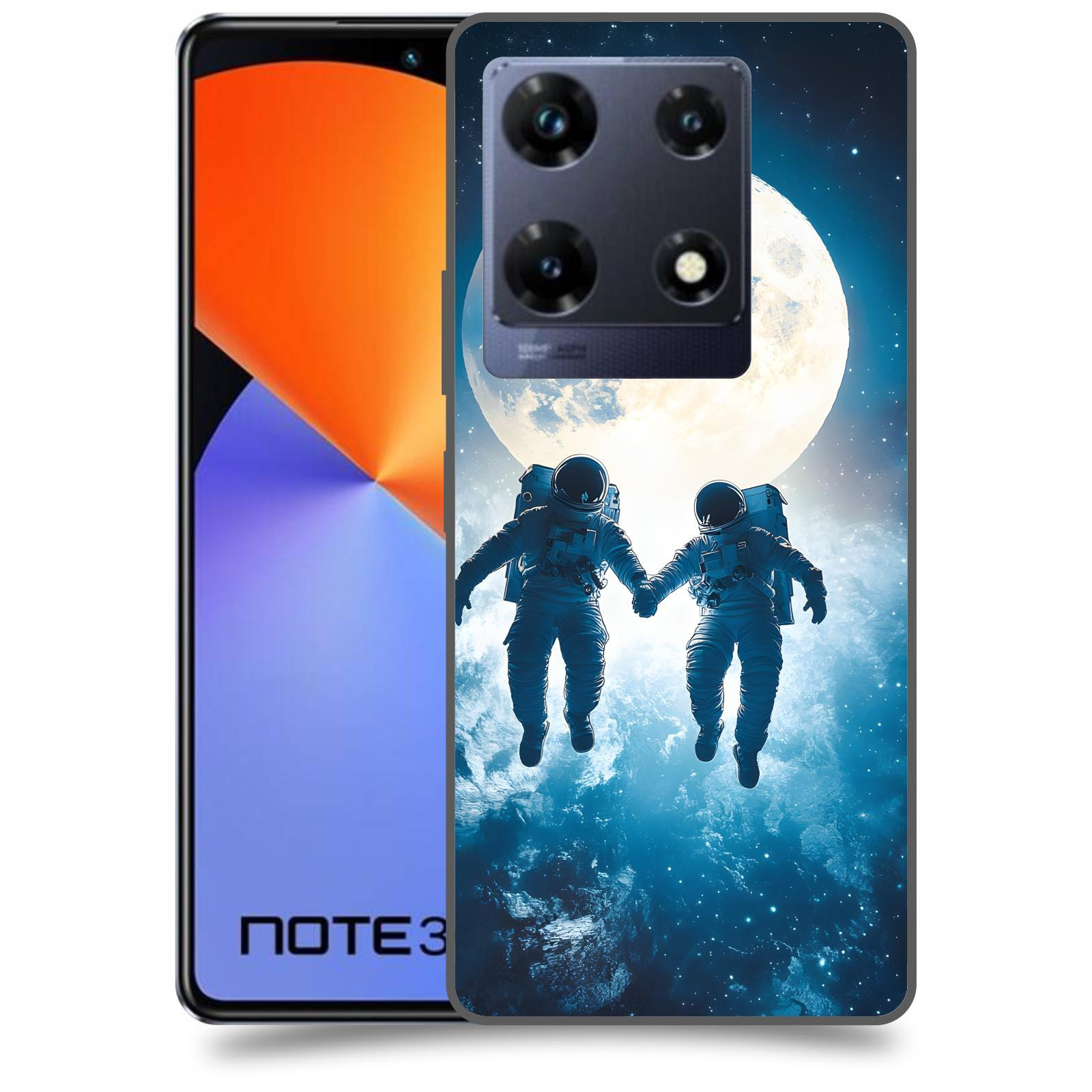 ACOVER Kryt na mobil Infinix Note 30 PRO - Astronauts
