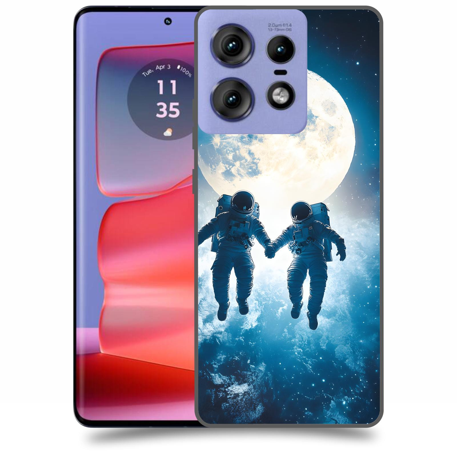 ACOVER Kryt na mobil Motorola Edge 50 Pro - Astronauts