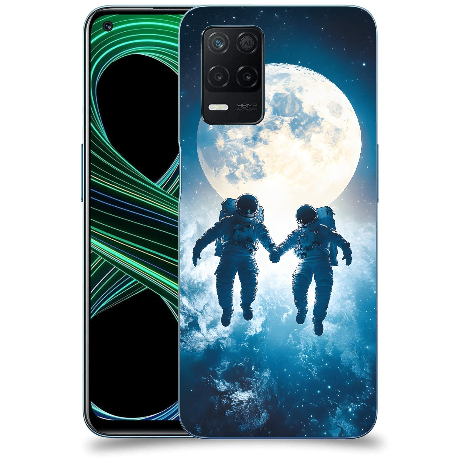 ACOVER Kryt na mobil Realme 8 5G - Astronauts
