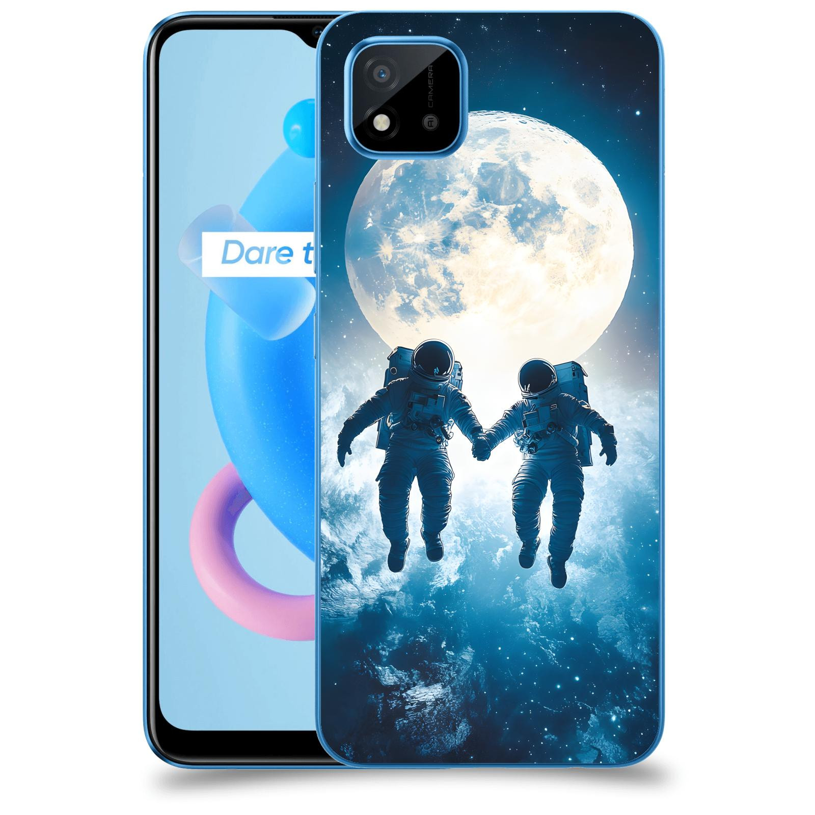 ACOVER Kryt na mobil Realme C11 (2021) - Astronauts