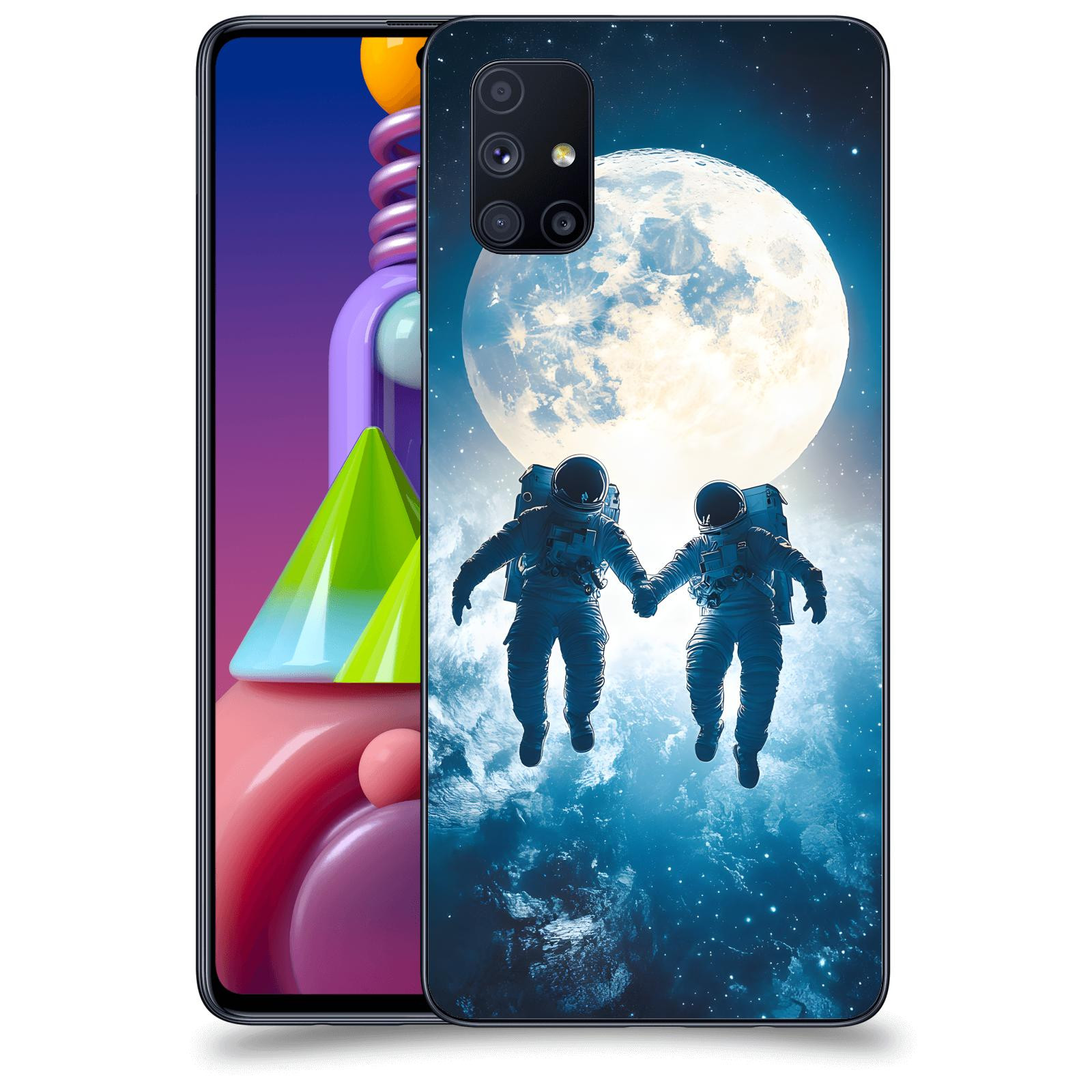 ACOVER Kryt na mobil Samsung Galaxy M51 M515F - Astronauts