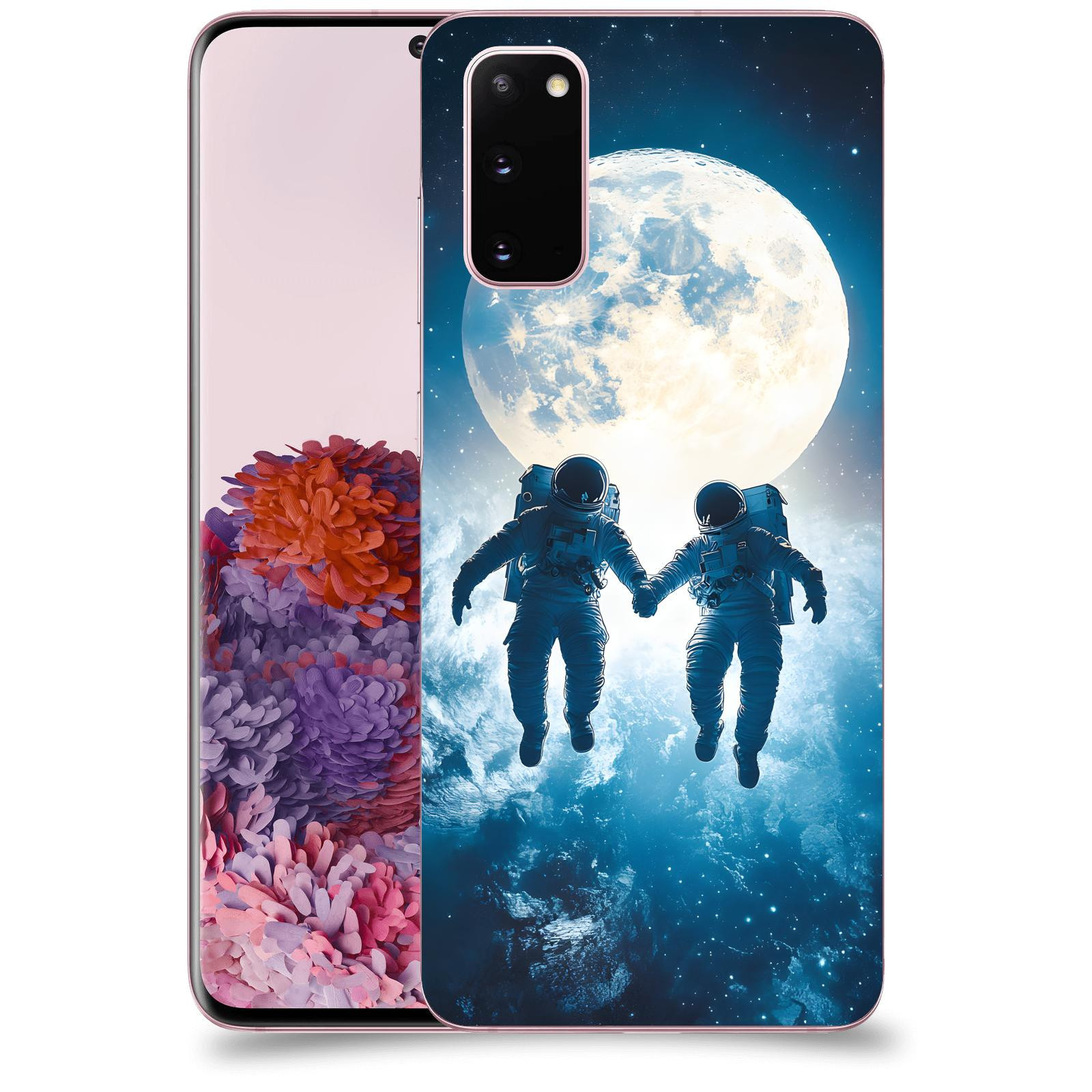 ACOVER Kryt na mobil Samsung Galaxy S20 G980F - Astronauts