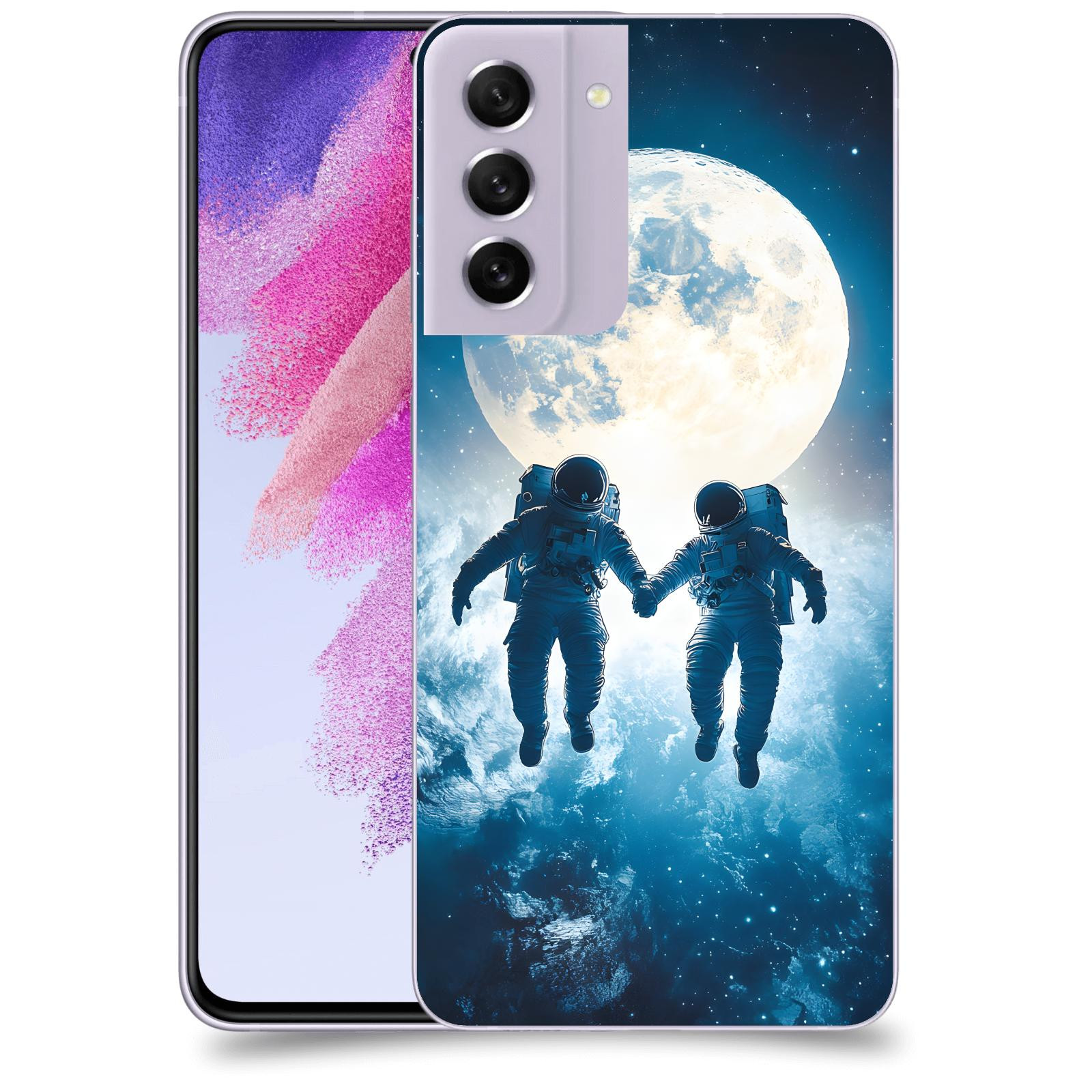 ACOVER Kryt na mobil Samsung Galaxy S21 FE 5G - Astronauts