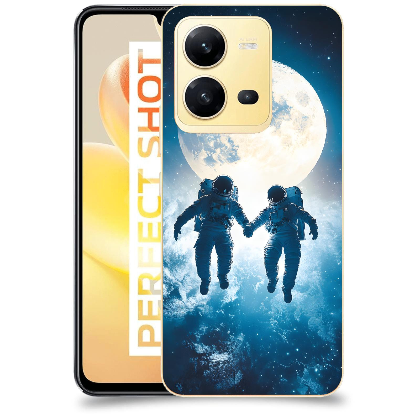 ACOVER Kryt na mobil Vivo X80 Lite - Astronauts