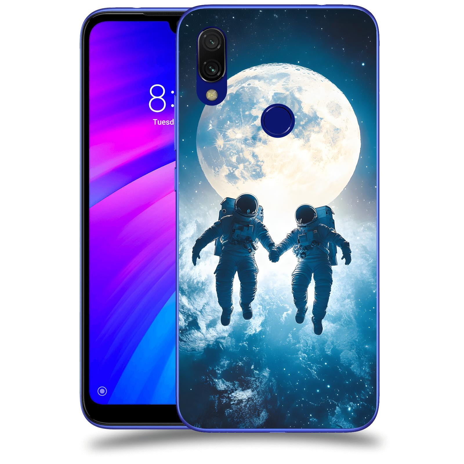ACOVER Kryt na mobil Xiaomi Redmi 7 - Astronauts