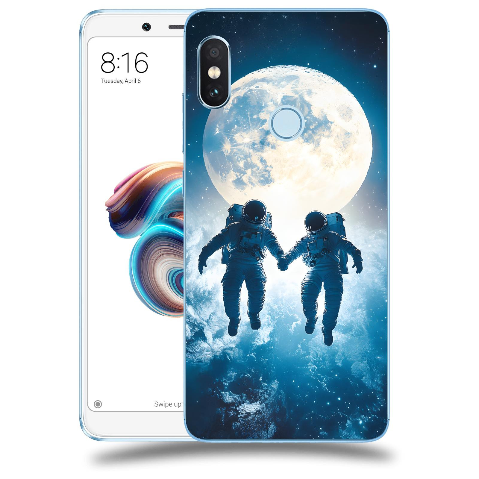 ACOVER Kryt na mobil Xiaomi Redmi Note 5 Global - Astronauts