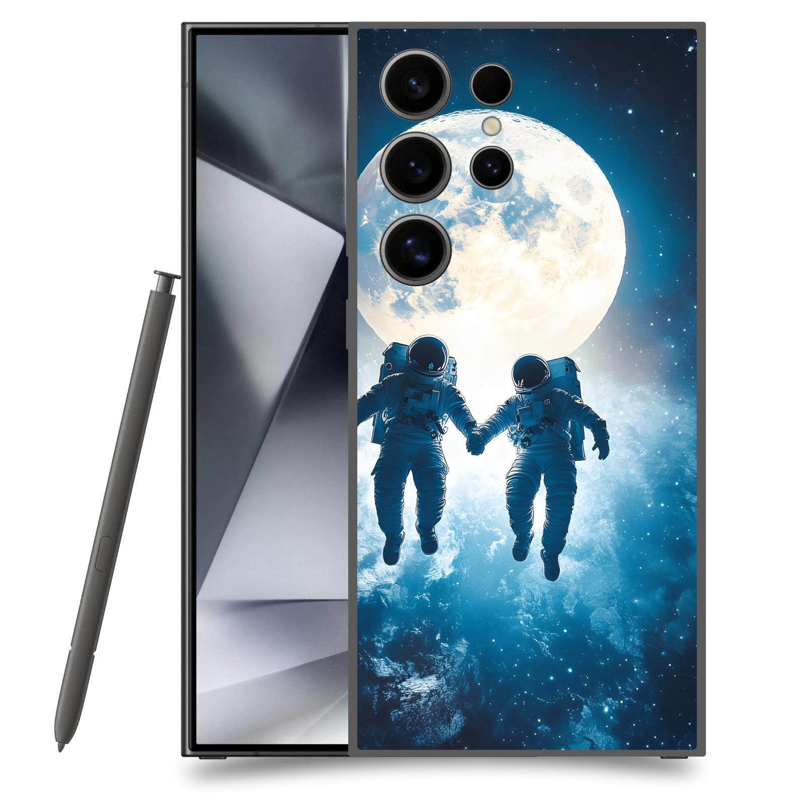 ACOVER Kryt na mobil Samsung Galaxy S24 Ultra - Astronauts