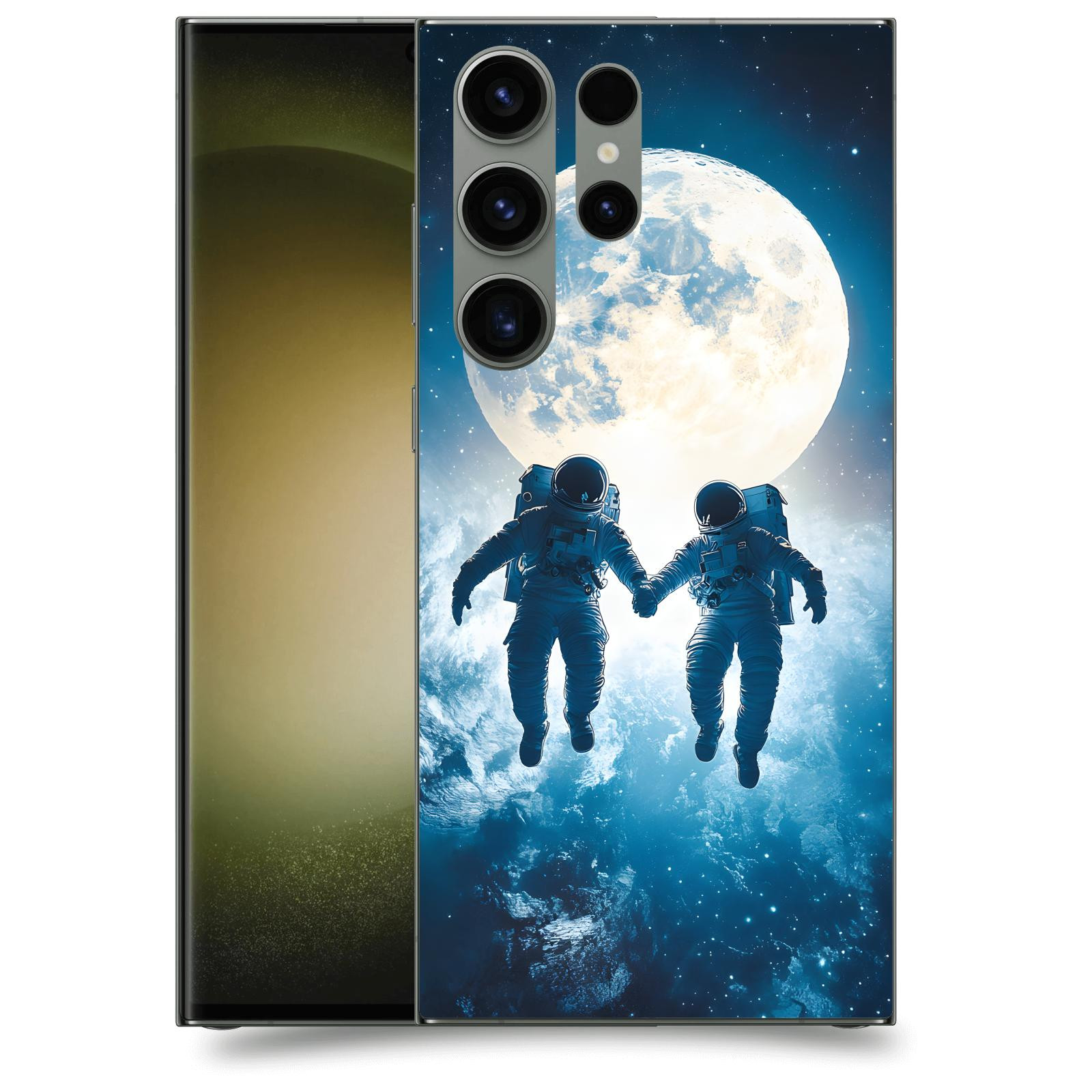 ACOVER Kryt na mobil Samsung Galaxy S23 Ultra 5G - Astronauts