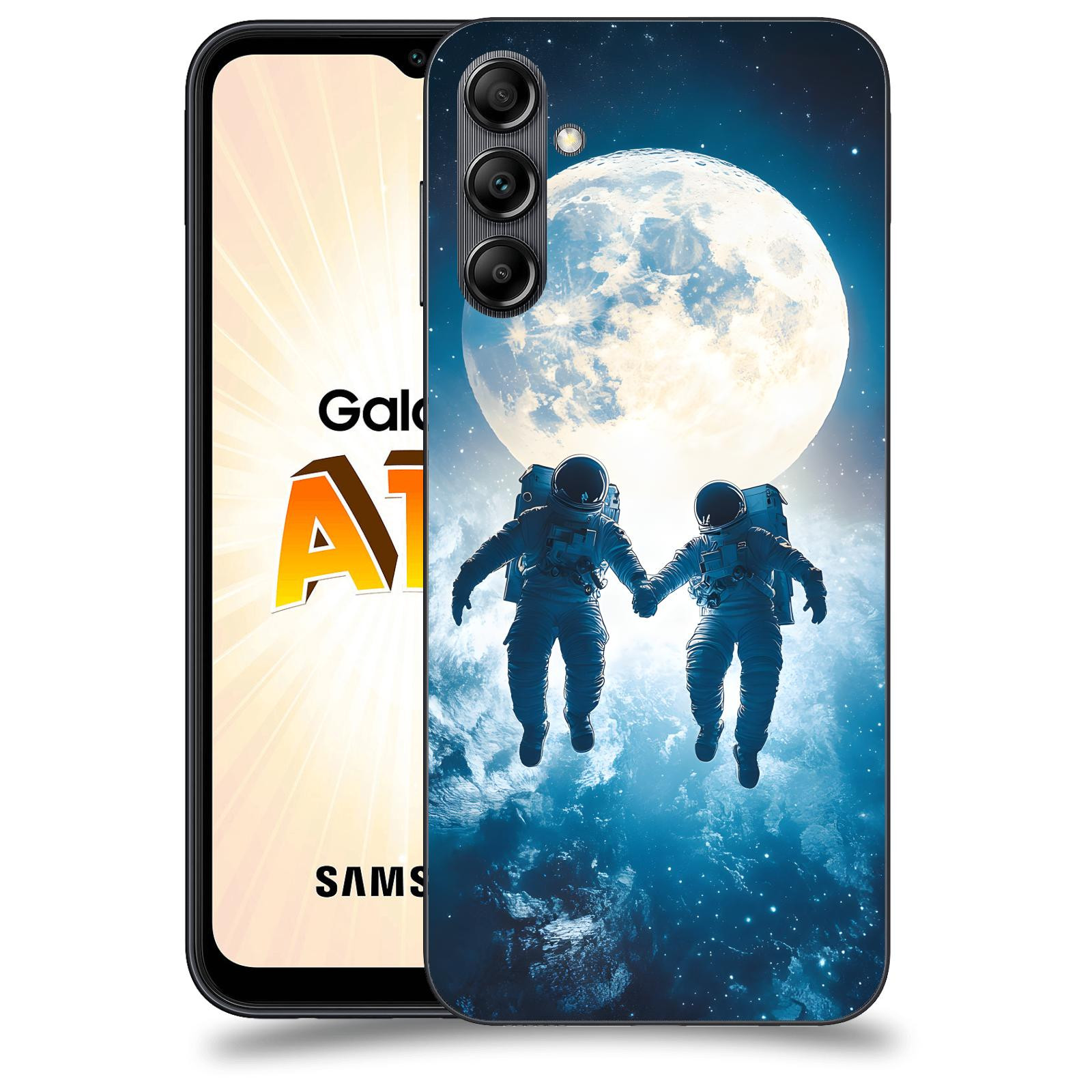 ACOVER Kryt na mobil Samsung Galaxy A14 LTE - Astronauts