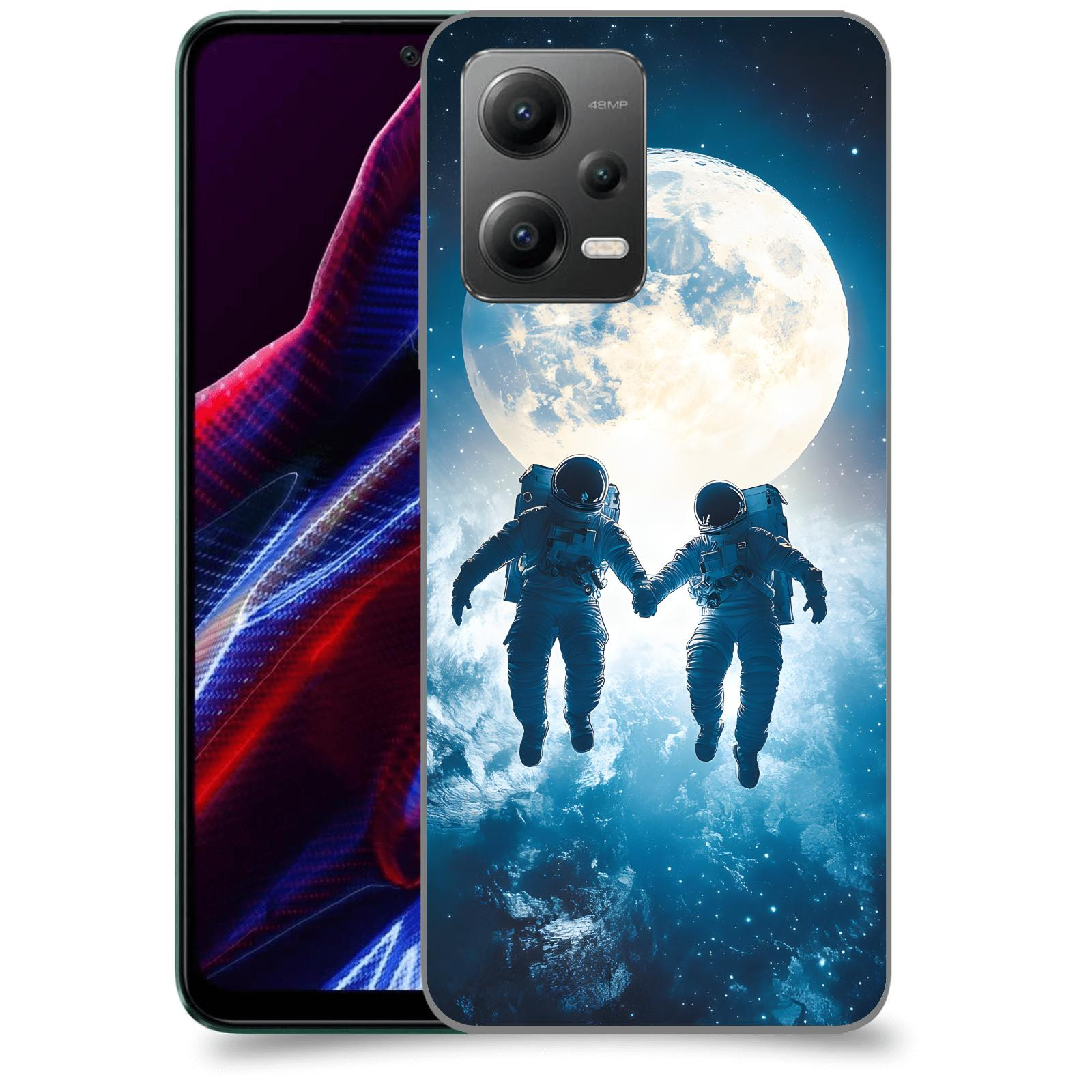 ACOVER Kryt na mobil Xiaomi Poco X5 - Astronauts