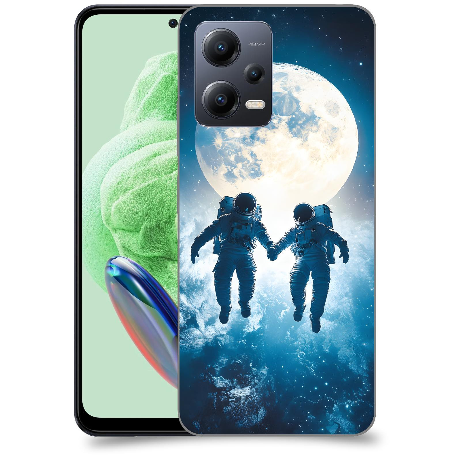 ACOVER Kryt na mobil Xiaomi Redmi Note 12 PRO 5G - Astronauts