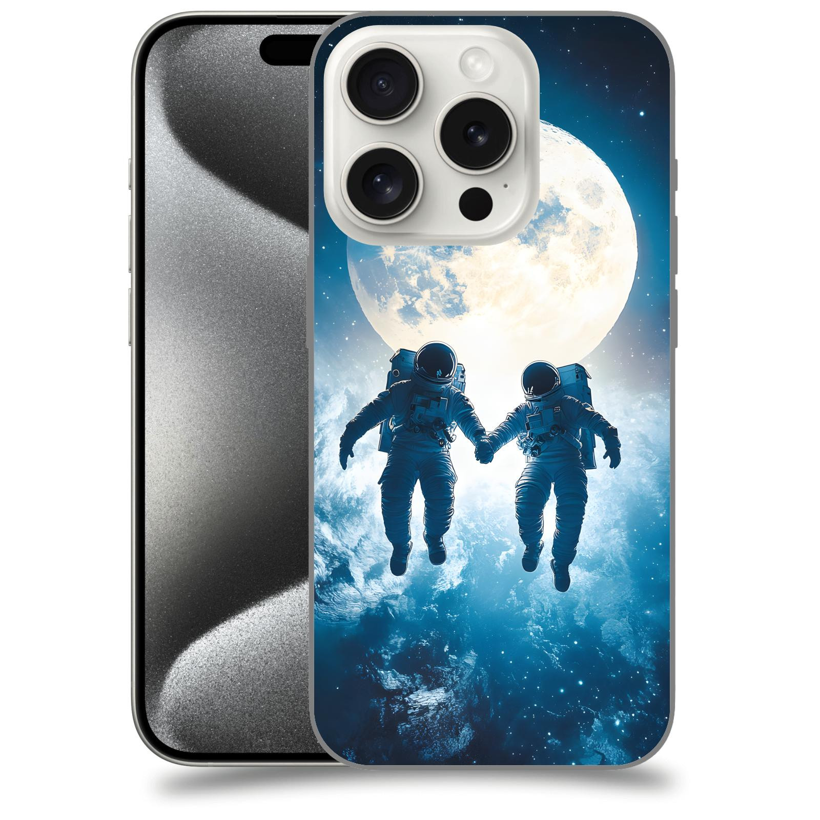 ACOVER Kryt na mobil Apple iPhone 15 pro - Astronauts