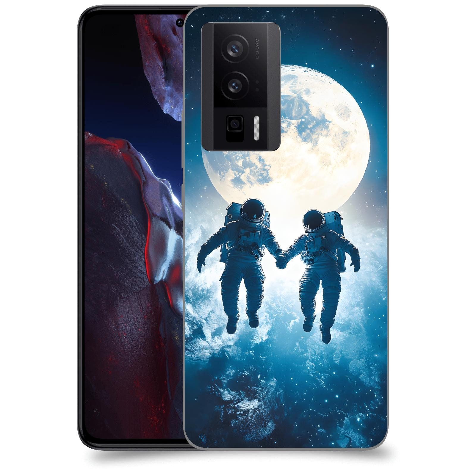 ACOVER Kryt na mobil Xiaomi Poco F5 Pro 5G - Astronauts