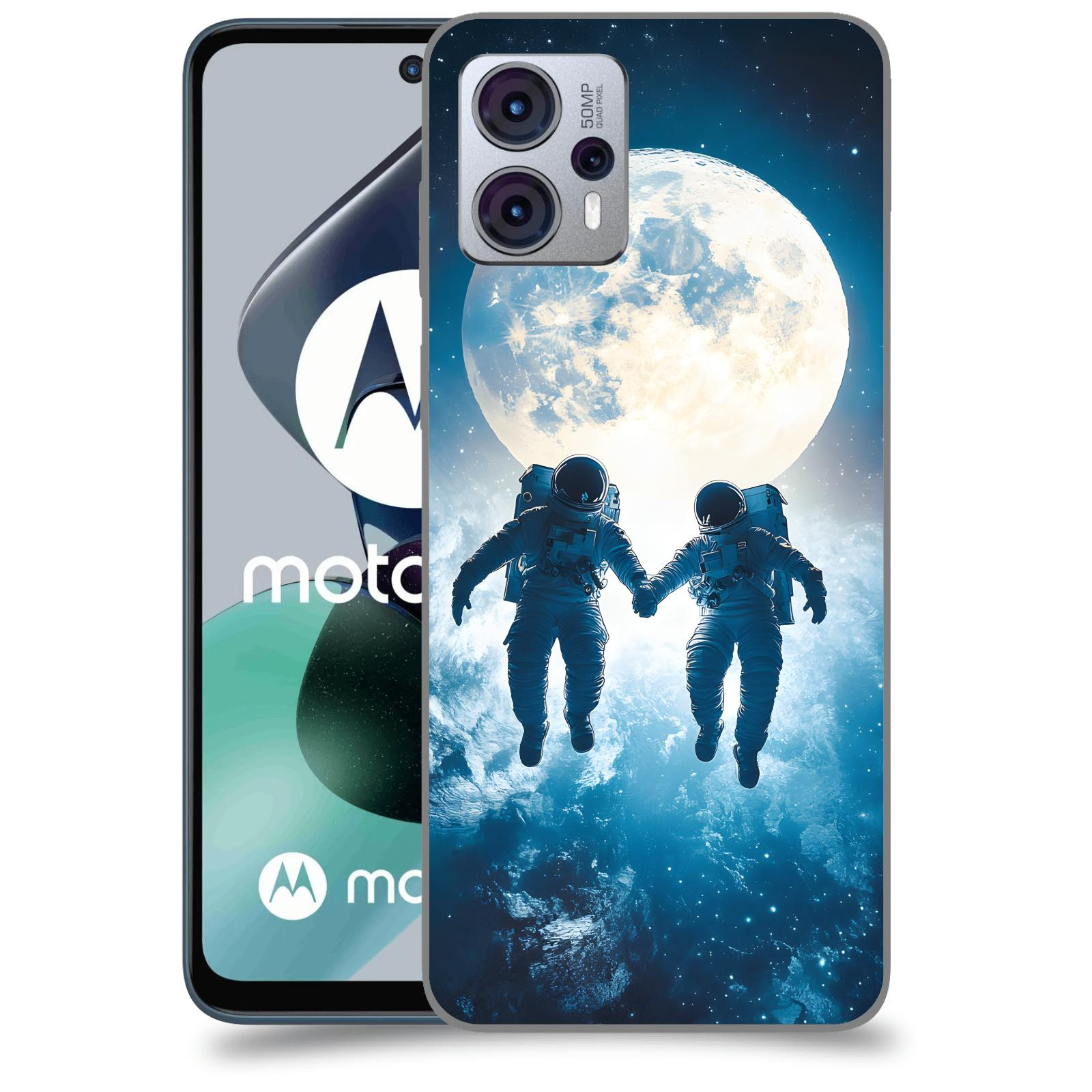 ACOVER Kryt na mobil Motorola Moto G23 - Astronauts