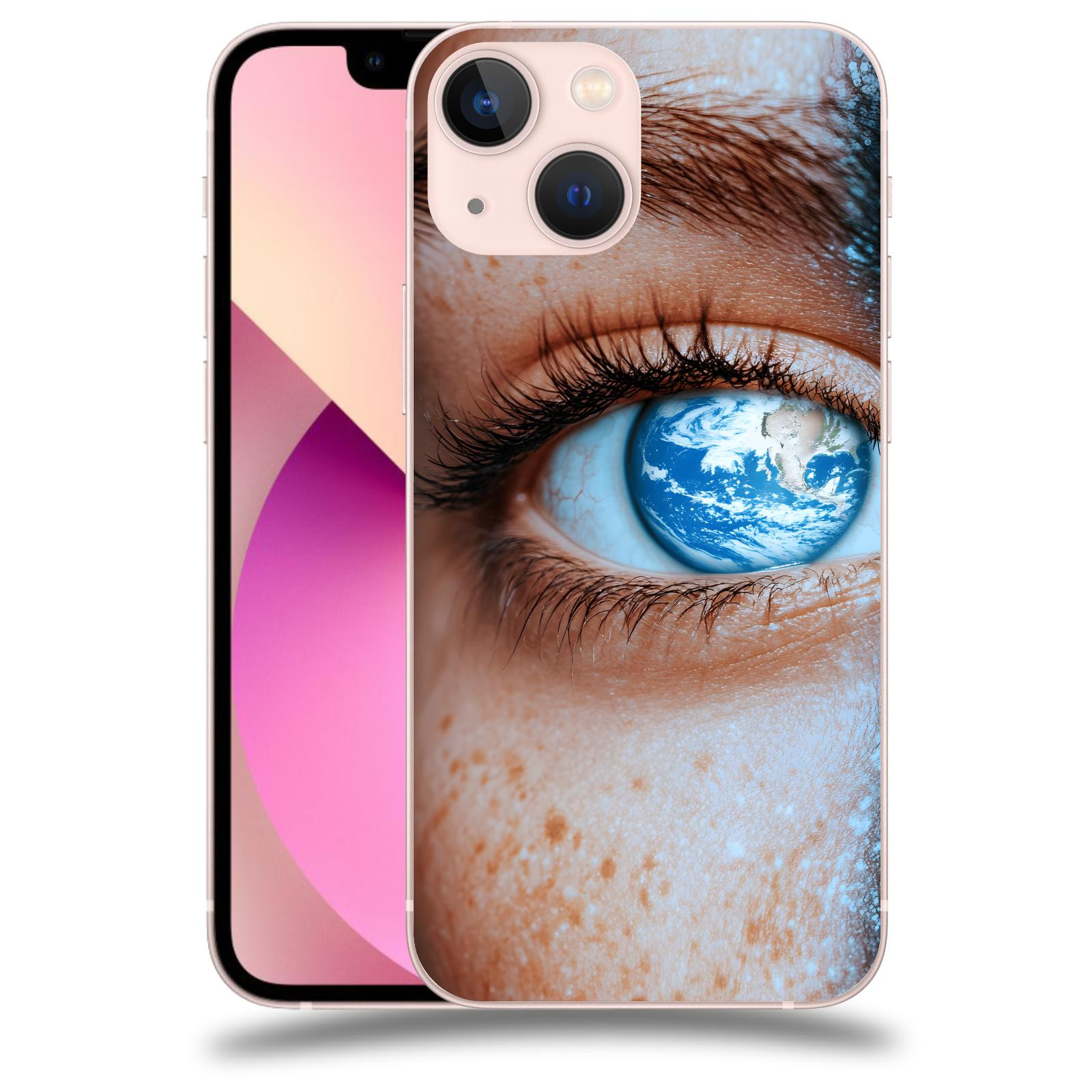 ACOVER Kryt na mobil Apple iPhone 13 mini - Eye