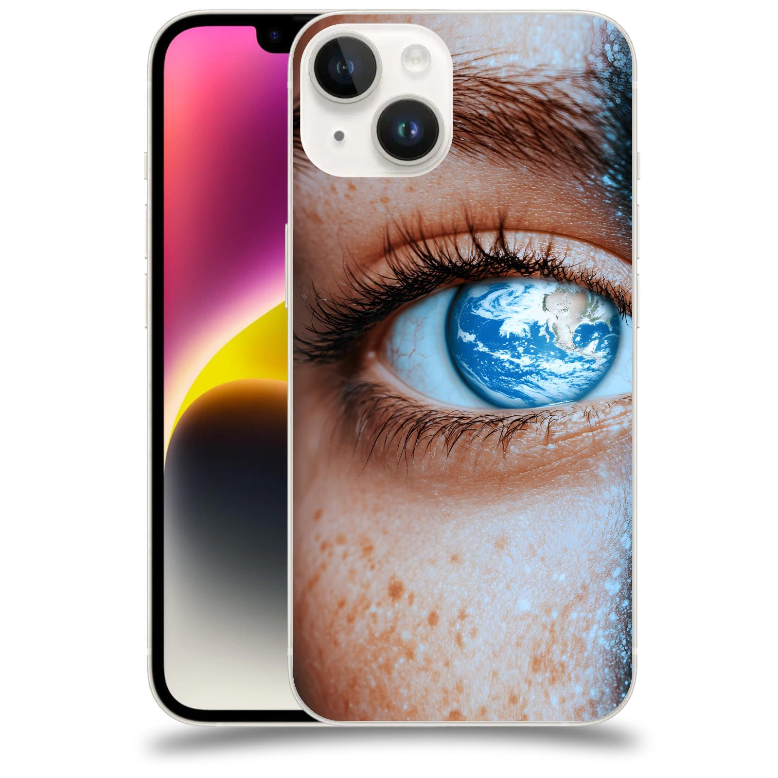 ACOVER Kryt na mobil Apple iPhone 14 - Eye