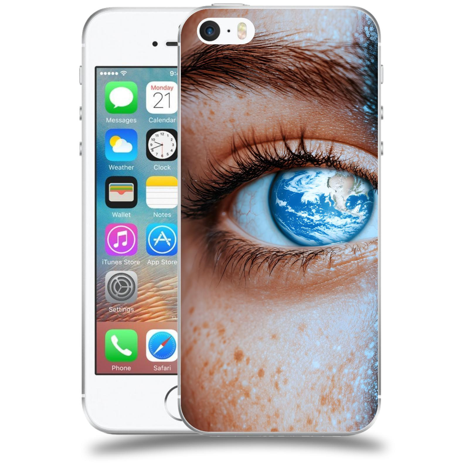 ACOVER Kryt na mobil Apple iPhone 5/5S/SE - Eye