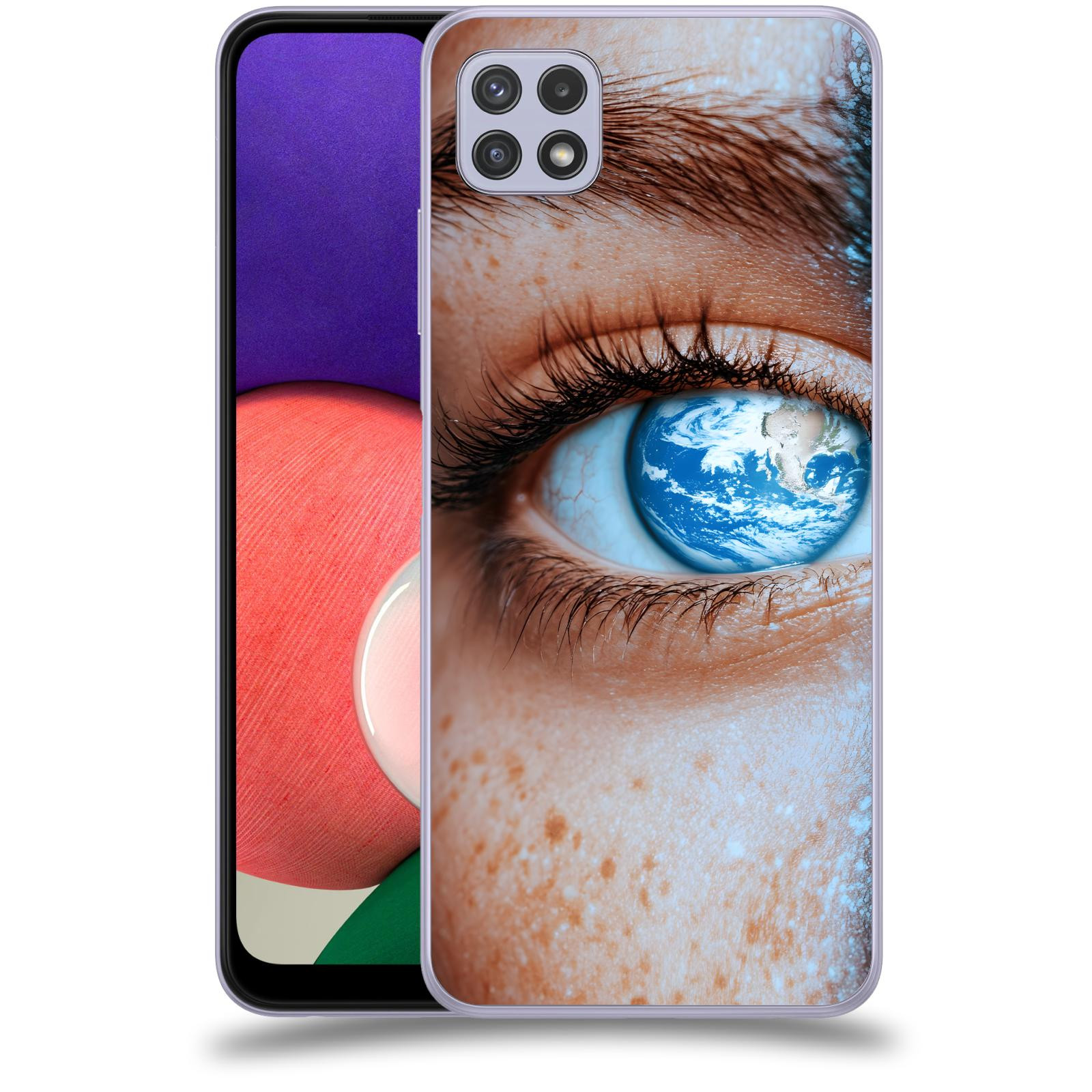 ACOVER Kryt na mobil Samsung Galaxy A22 5G A226B - Eye