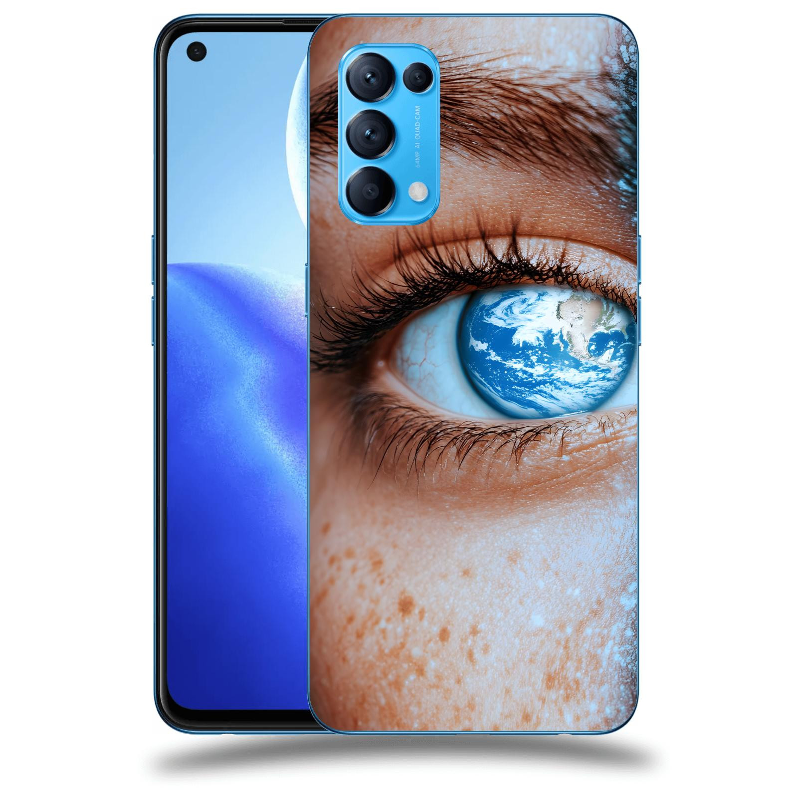 ACOVER Kryt na mobil OPPO Reno 5 5G - Eye