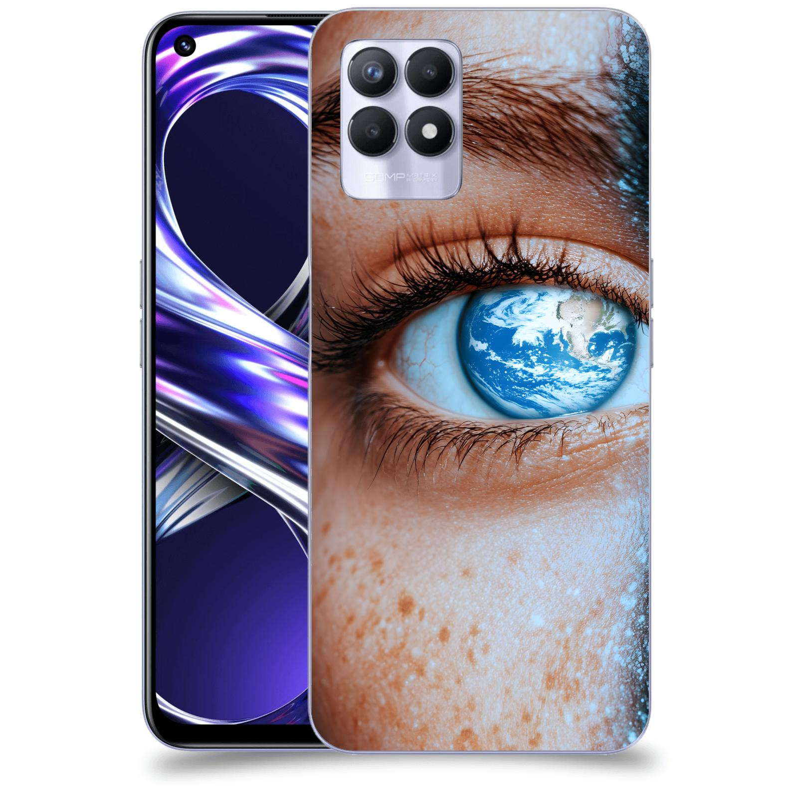 ACOVER Kryt na mobil Realme 8i - Eye