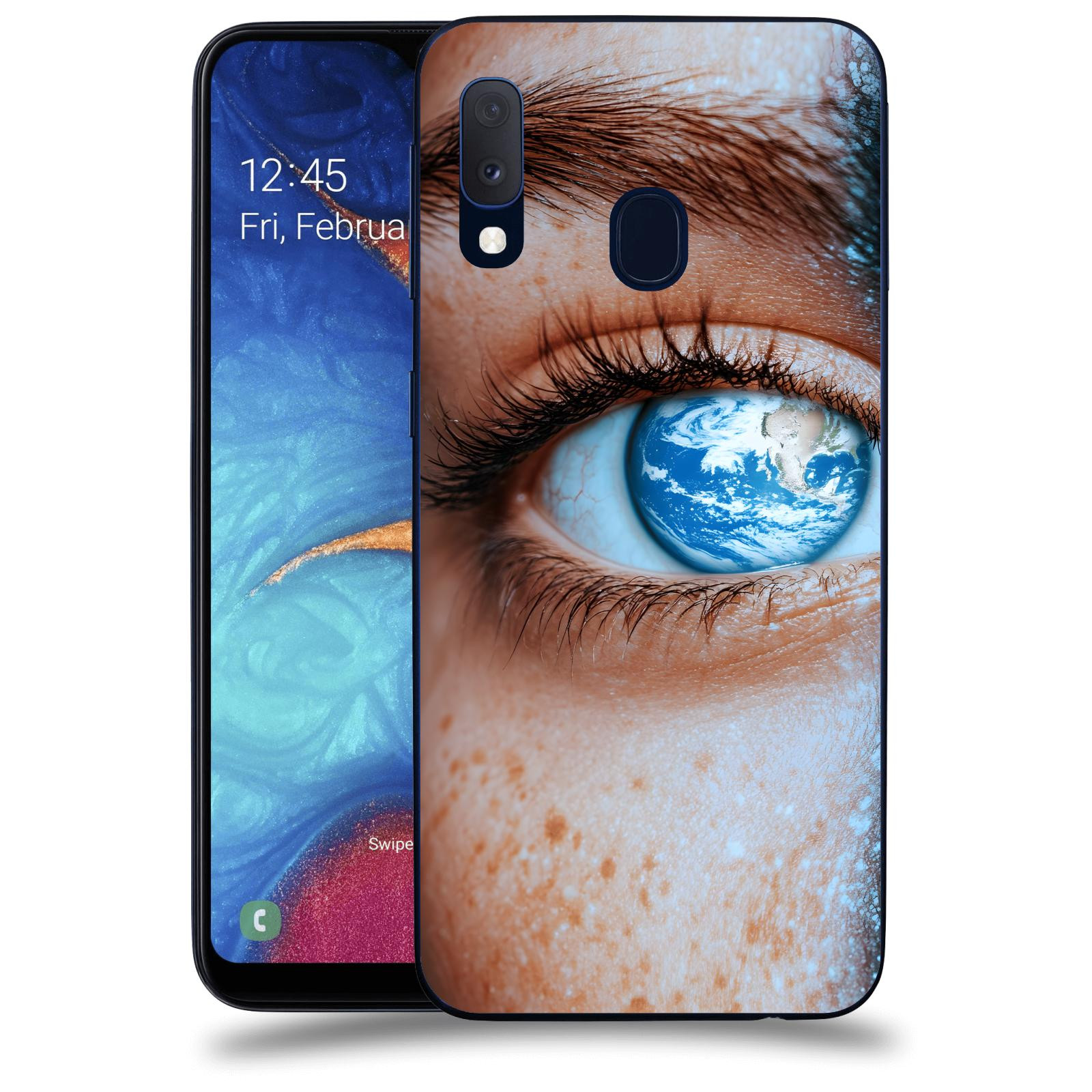 ACOVER Kryt na mobil Samsung Galaxy A20e A202F - Eye