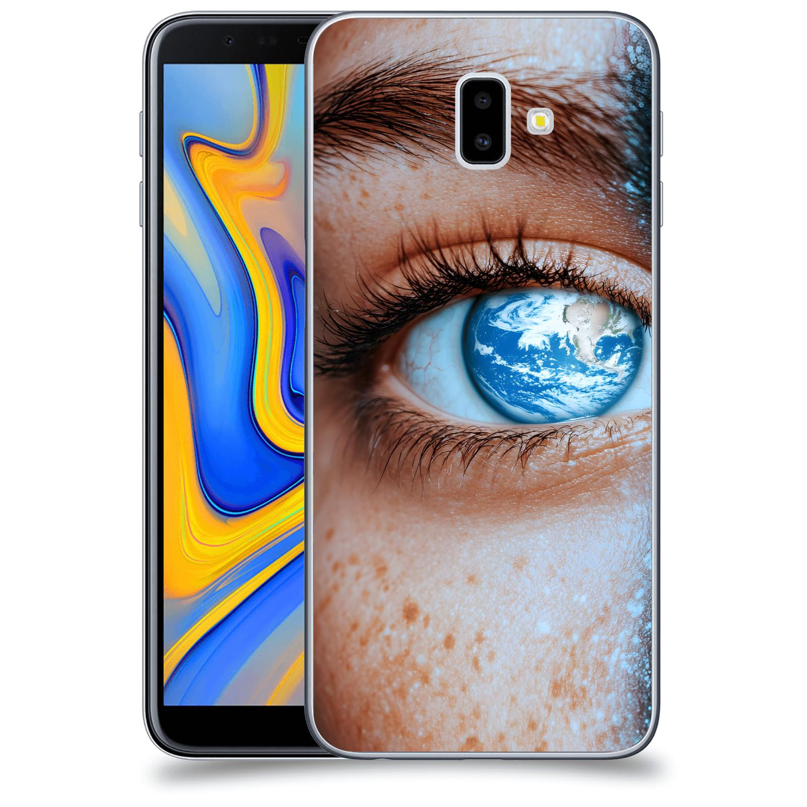 ACOVER Kryt na mobil Samsung Galaxy J6+ J610F - Eye