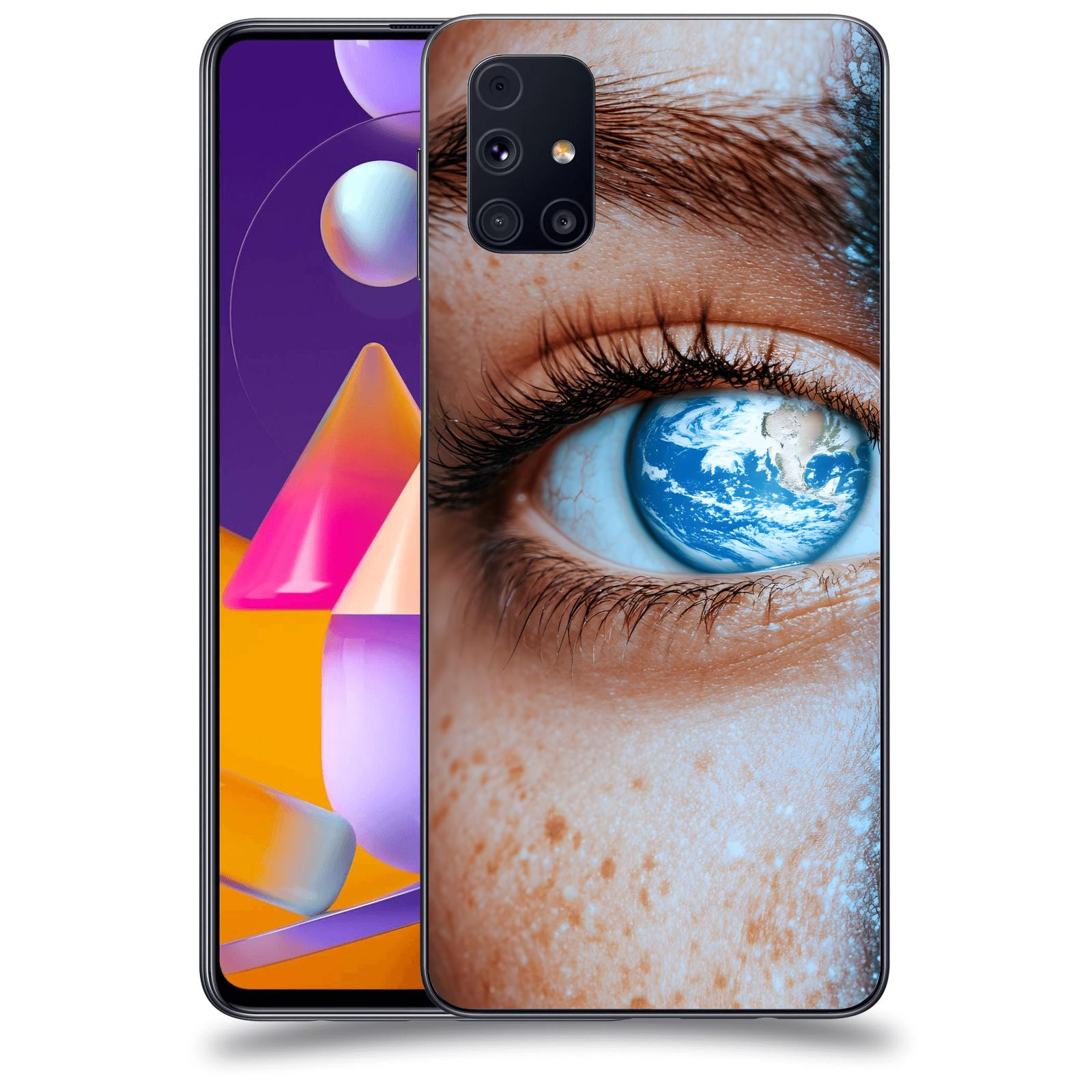 ACOVER Kryt na mobil Samsung Galaxy M31s - Eye
