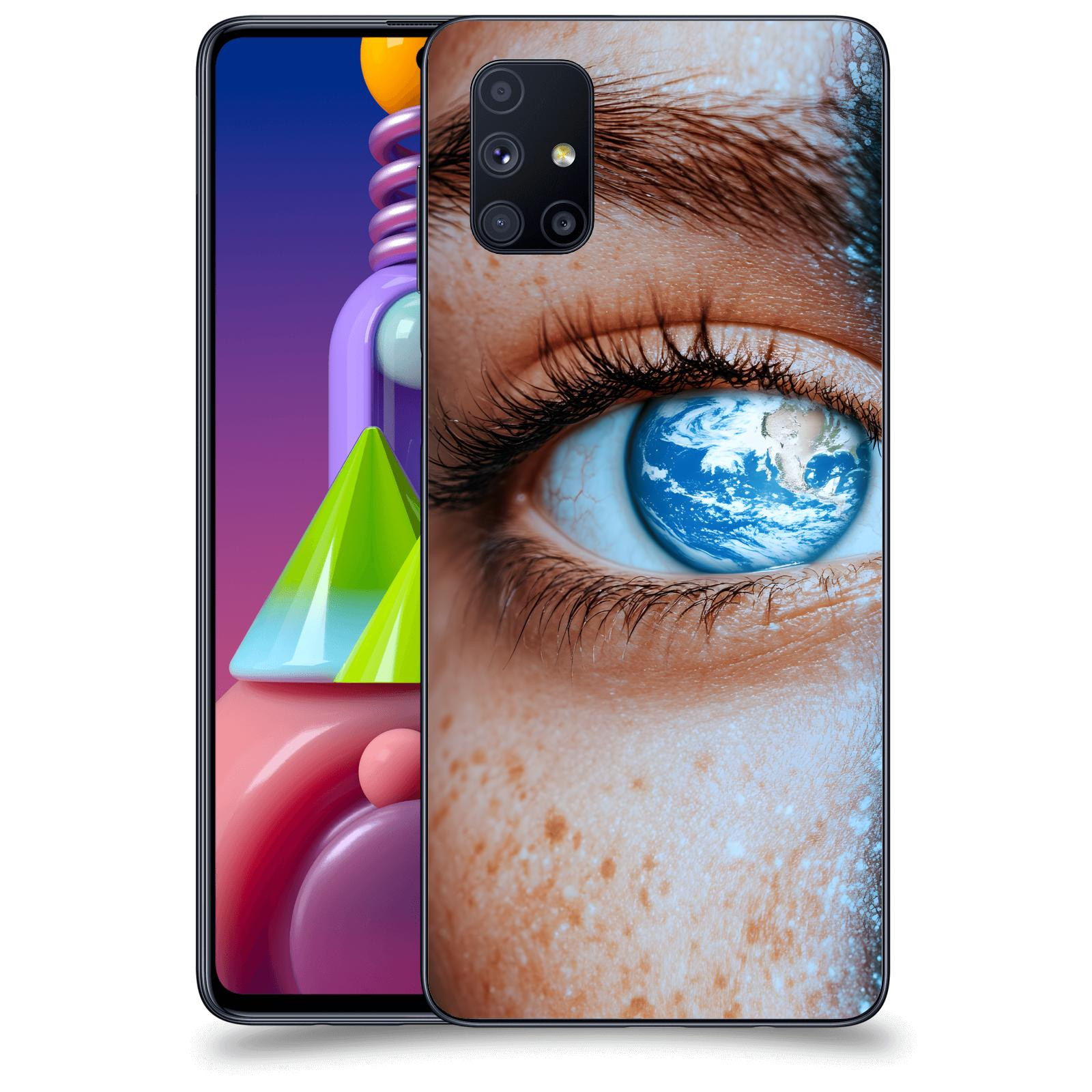 ACOVER Kryt na mobil Samsung Galaxy M51 M515F - Eye