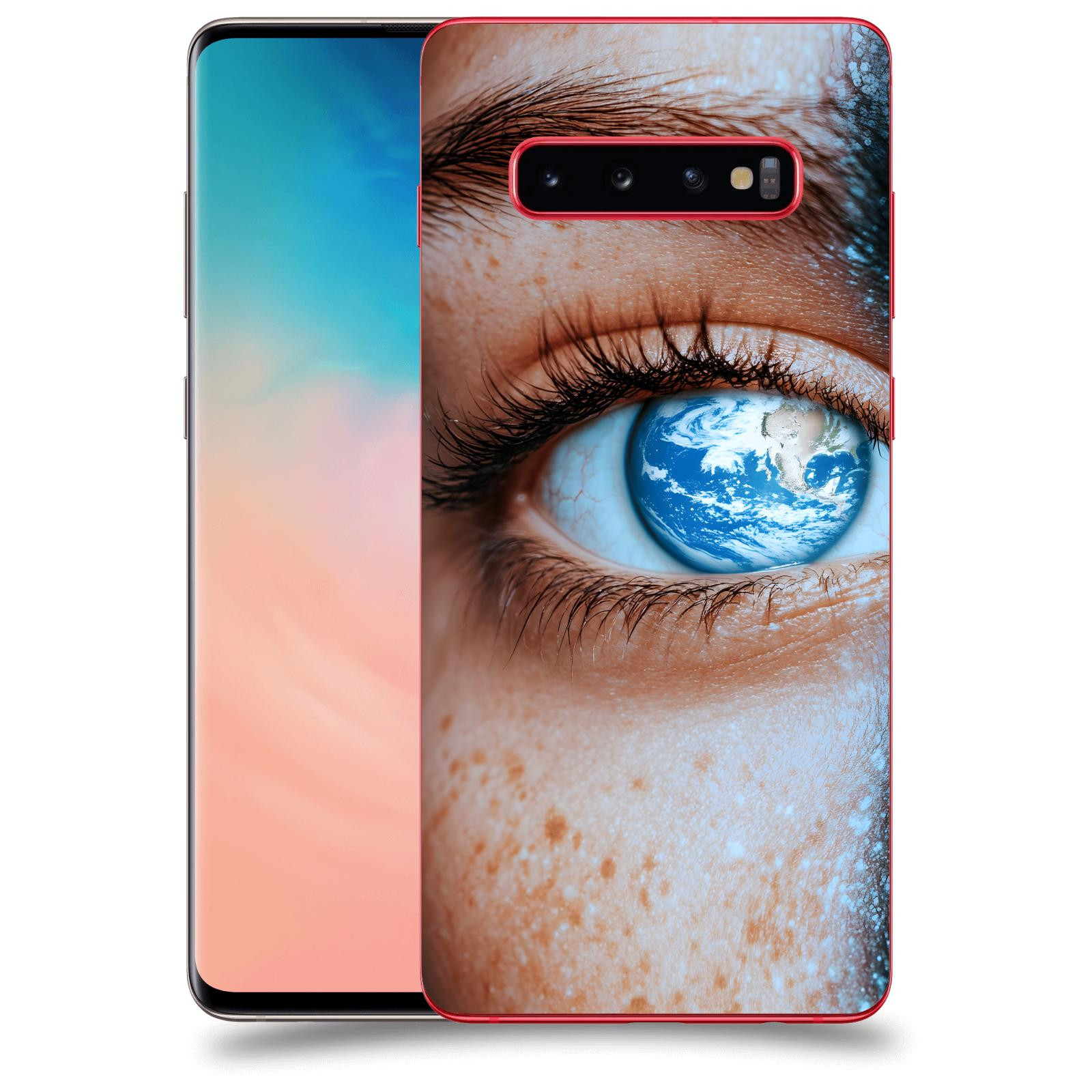 ACOVER Kryt na mobil Samsung Galaxy S10 Plus G975 - Eye