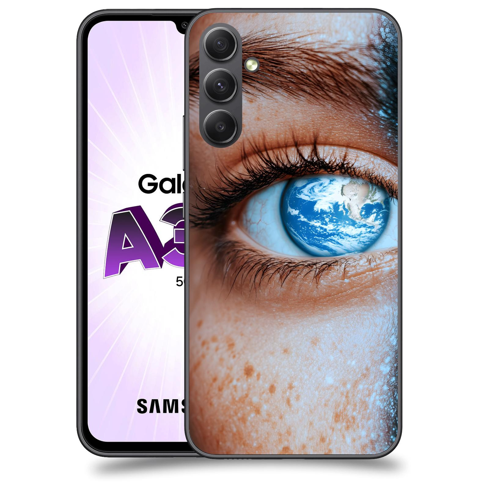ACOVER Kryt na mobil Samsung Galaxy A34 - Eye