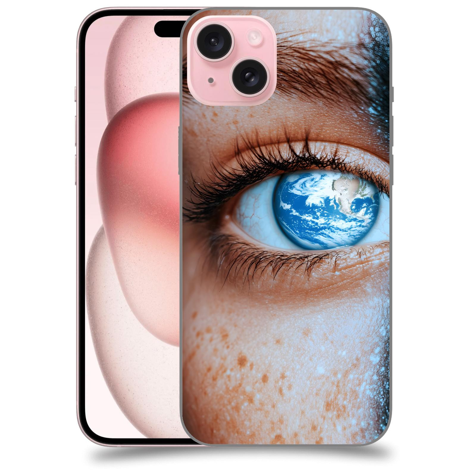 ACOVER Kryt na mobil Apple iPhone 15 plus - Eye