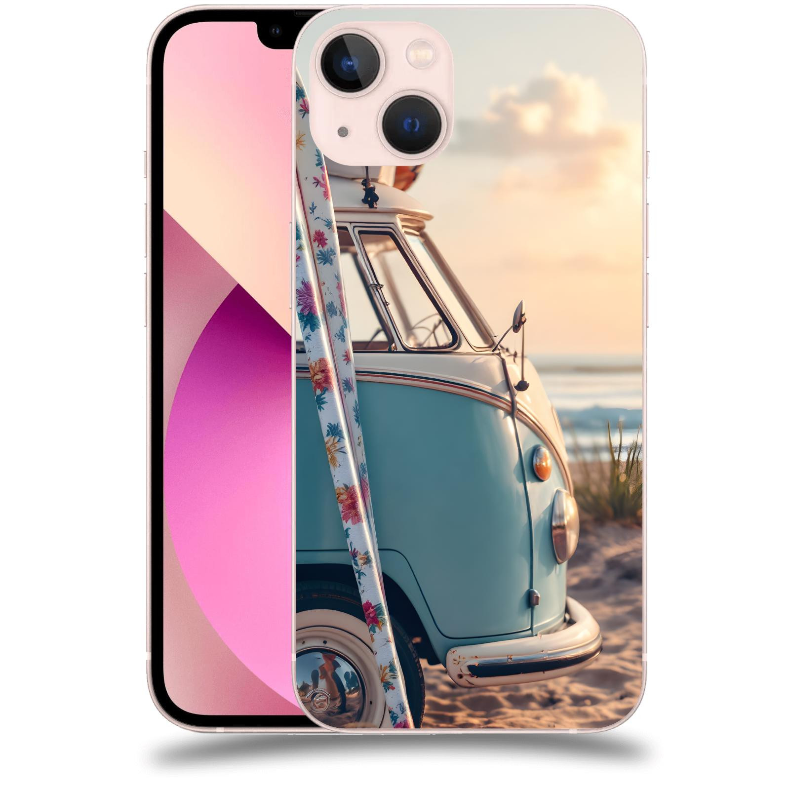 ACOVER Kryt na mobil Apple iPhone 13 - Retro Bus 2