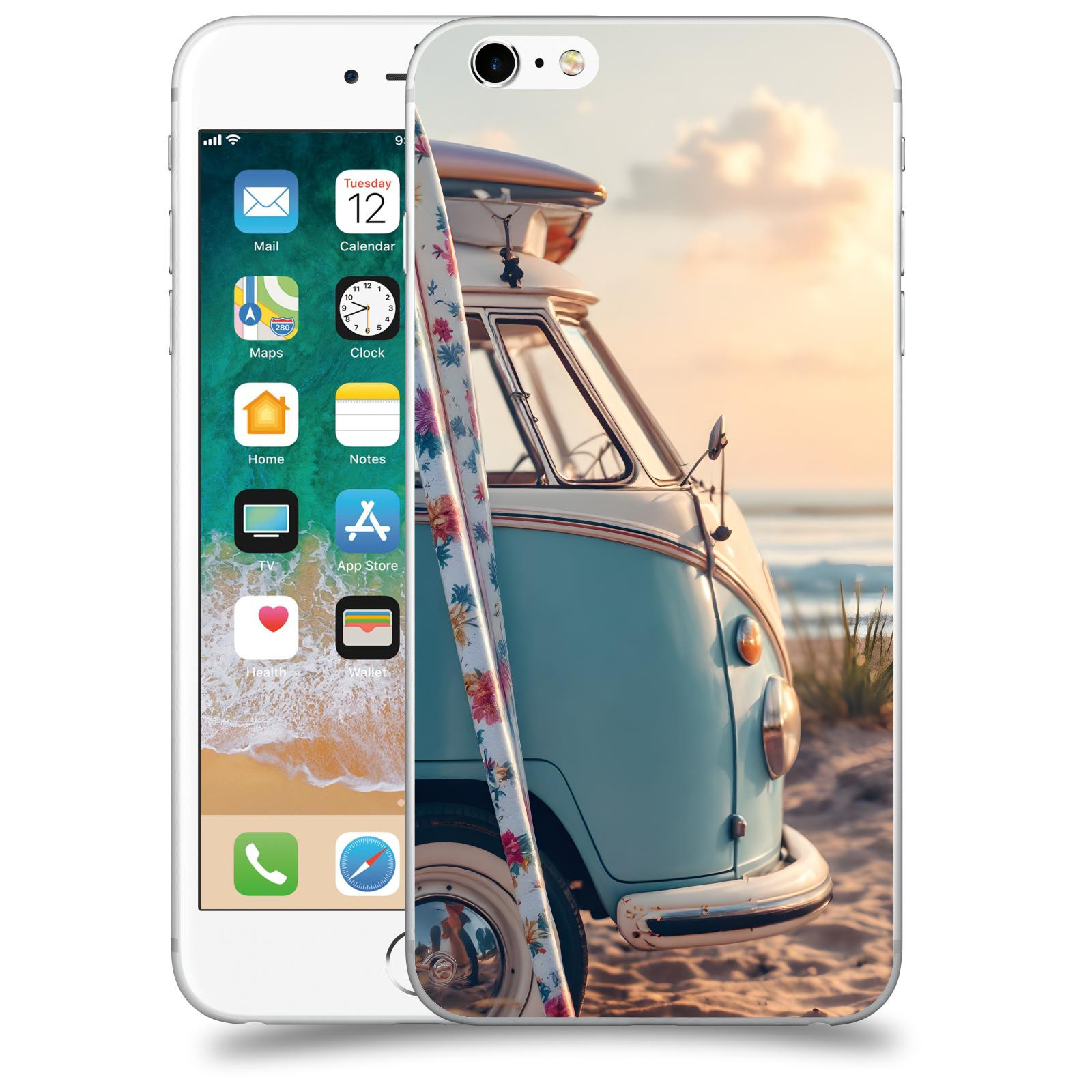 ACOVER Kryt na mobil Apple iPhone 6 Plus/6S Plus - Retro Bus 2