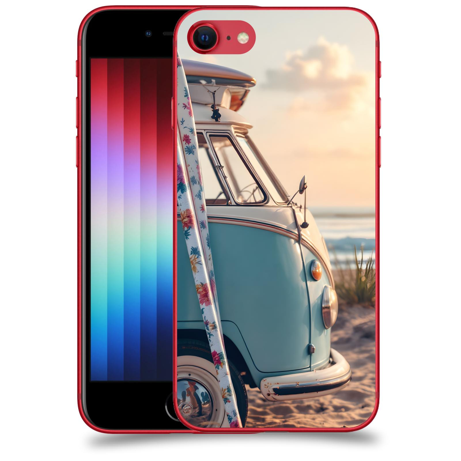 ACOVER Kryt na mobil Apple iPhone SE 2022 - Retro Bus 2