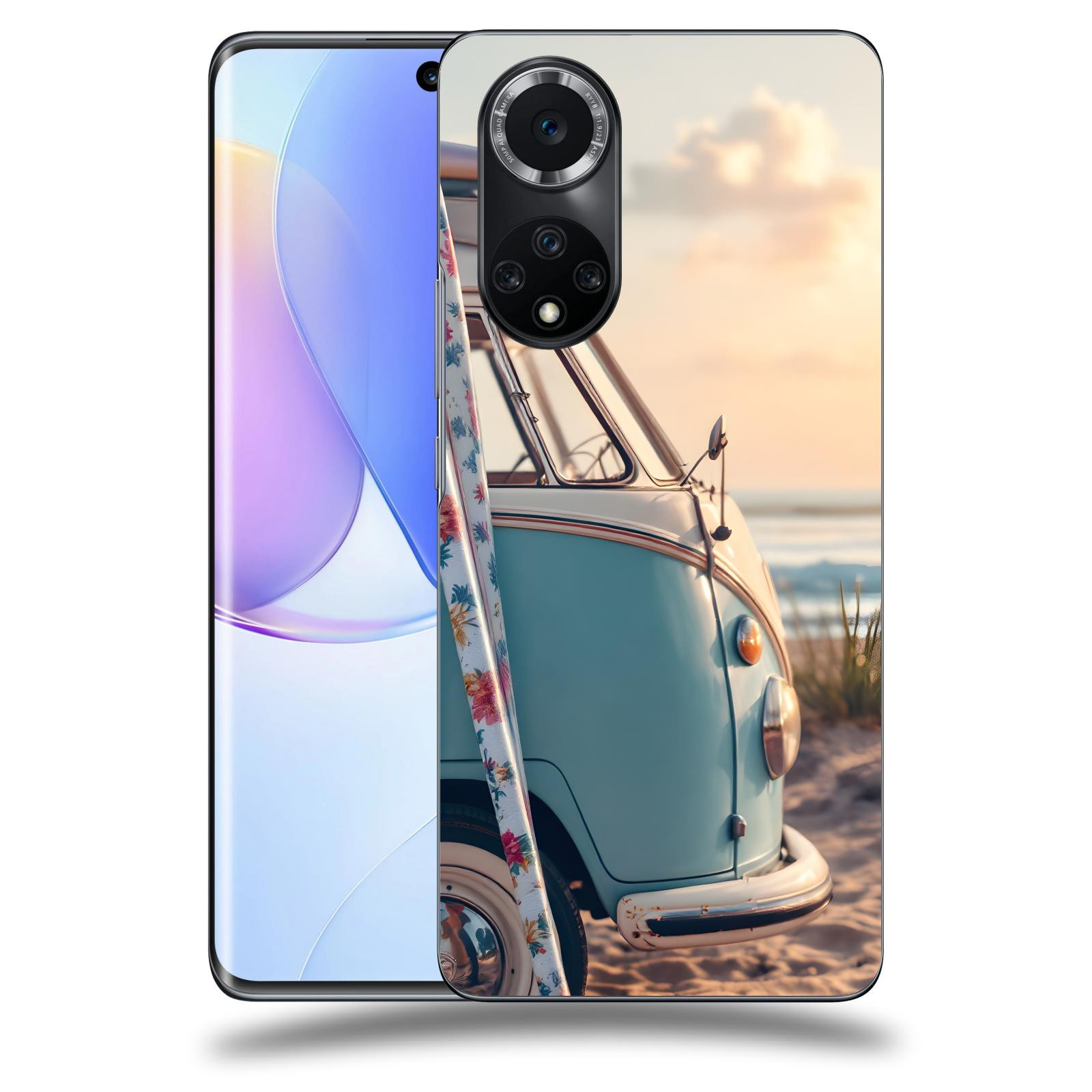 ACOVER Kryt na mobil Huawei Nova 9 - Retro Bus 2