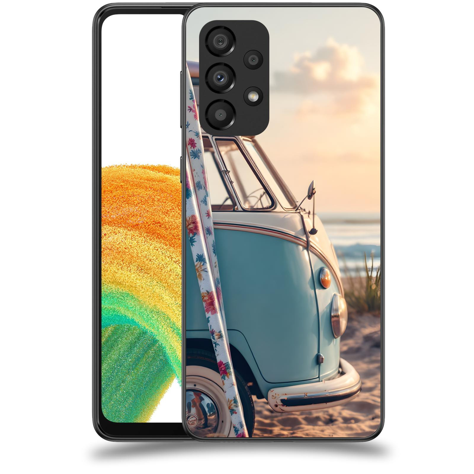 ACOVER Kryt na mobil Samsung Galaxy A33 5G A336 - Retro Bus 2