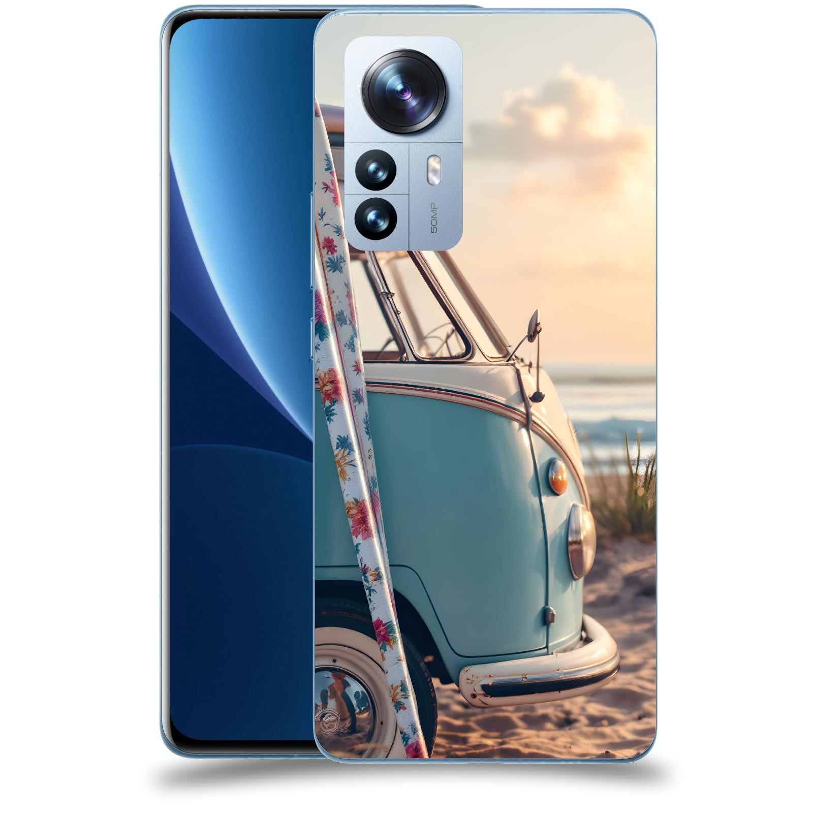 ACOVER Kryt na mobil Xiaomi 12 Pro - Retro Bus 2