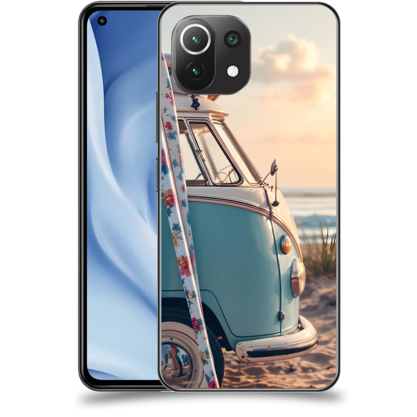 ACOVER Kryt na mobil Xiaomi Mi 11 Lite - Retro Bus 2