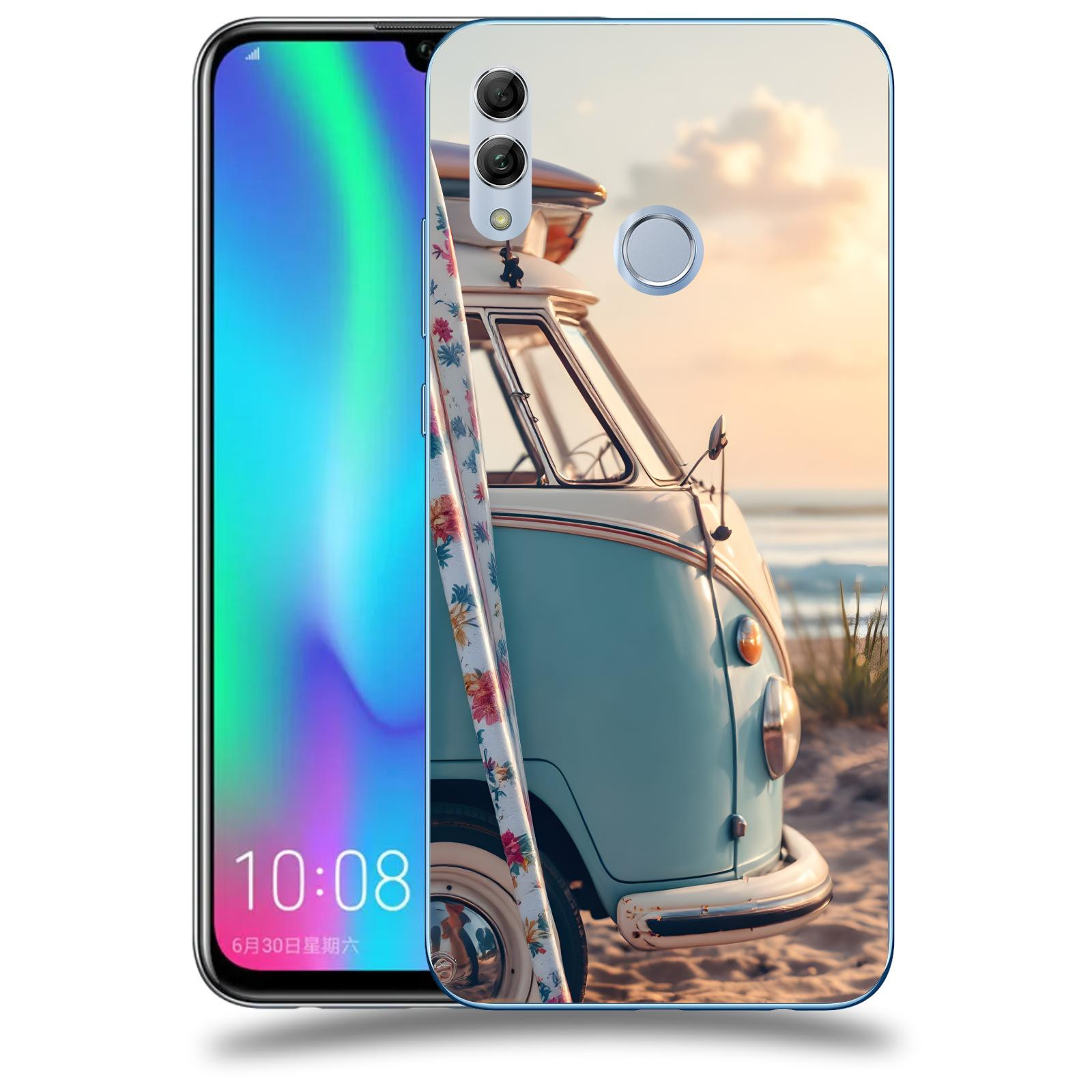 ACOVER Kryt na mobil Honor 10 Lite - Retro Bus 2