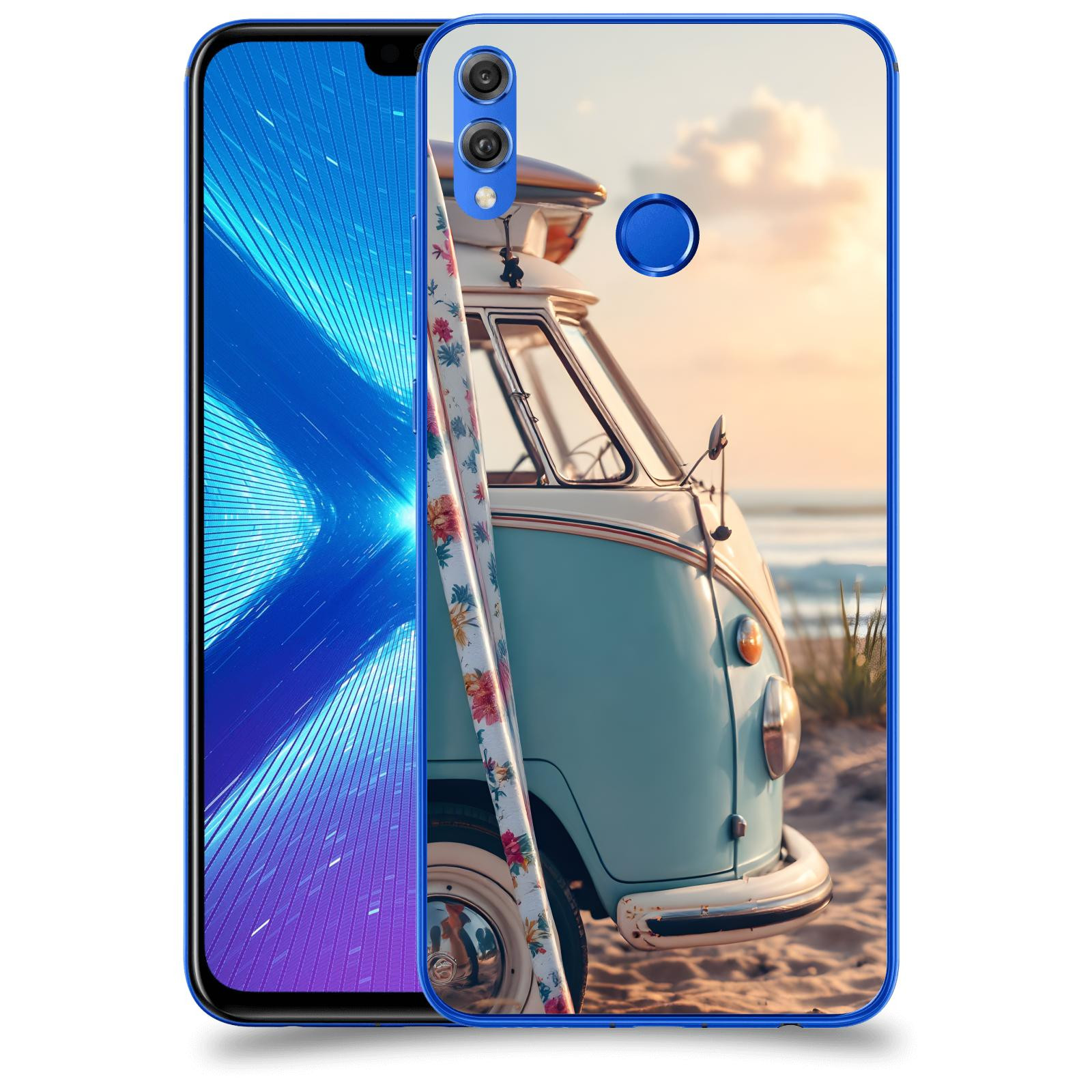 ACOVER Kryt na mobil Honor 8X - Retro Bus 2