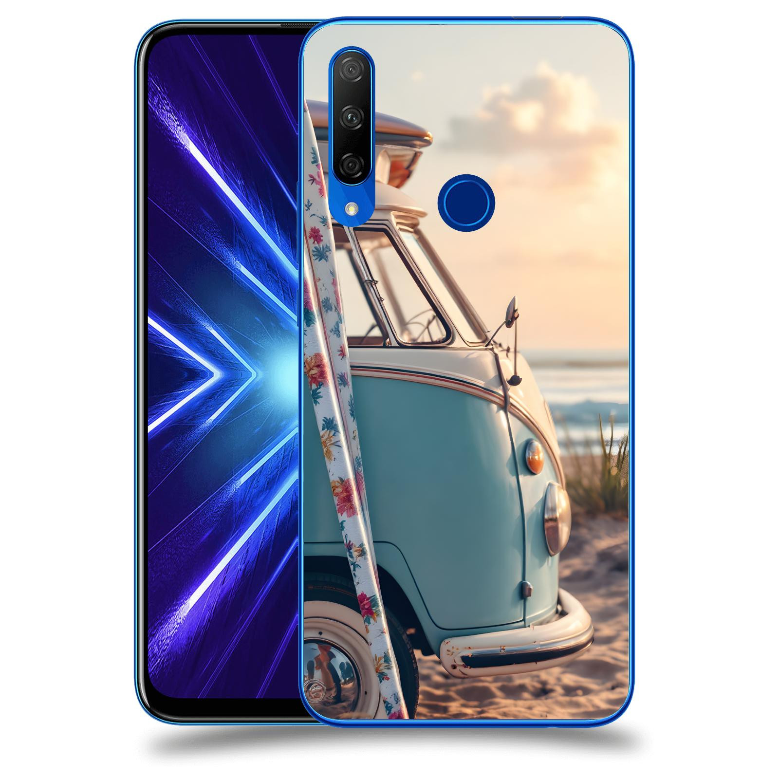 ACOVER Kryt na mobil Honor 9X - Retro Bus 2