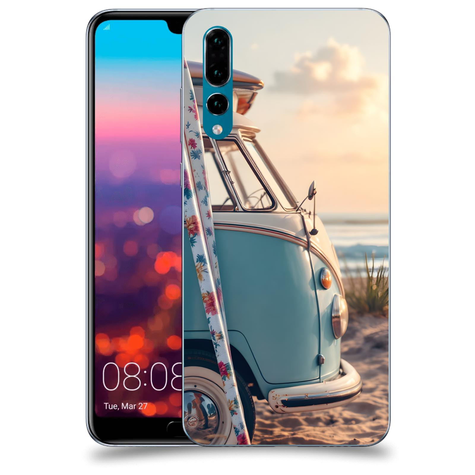 ACOVER Kryt na mobil Huawei P20 Pro - Retro Bus 2