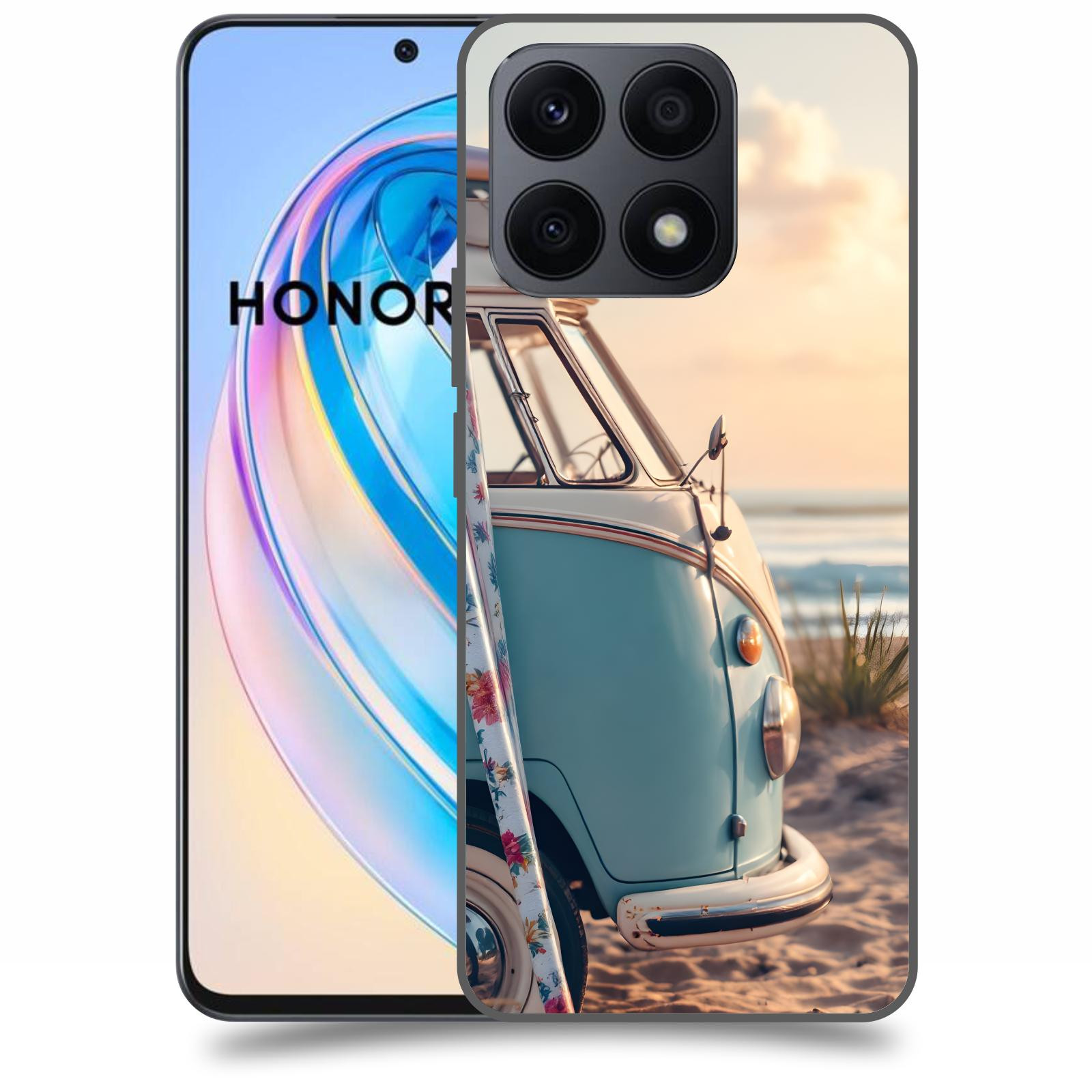 ACOVER Kryt na mobil Honor X8a - Retro Bus 2