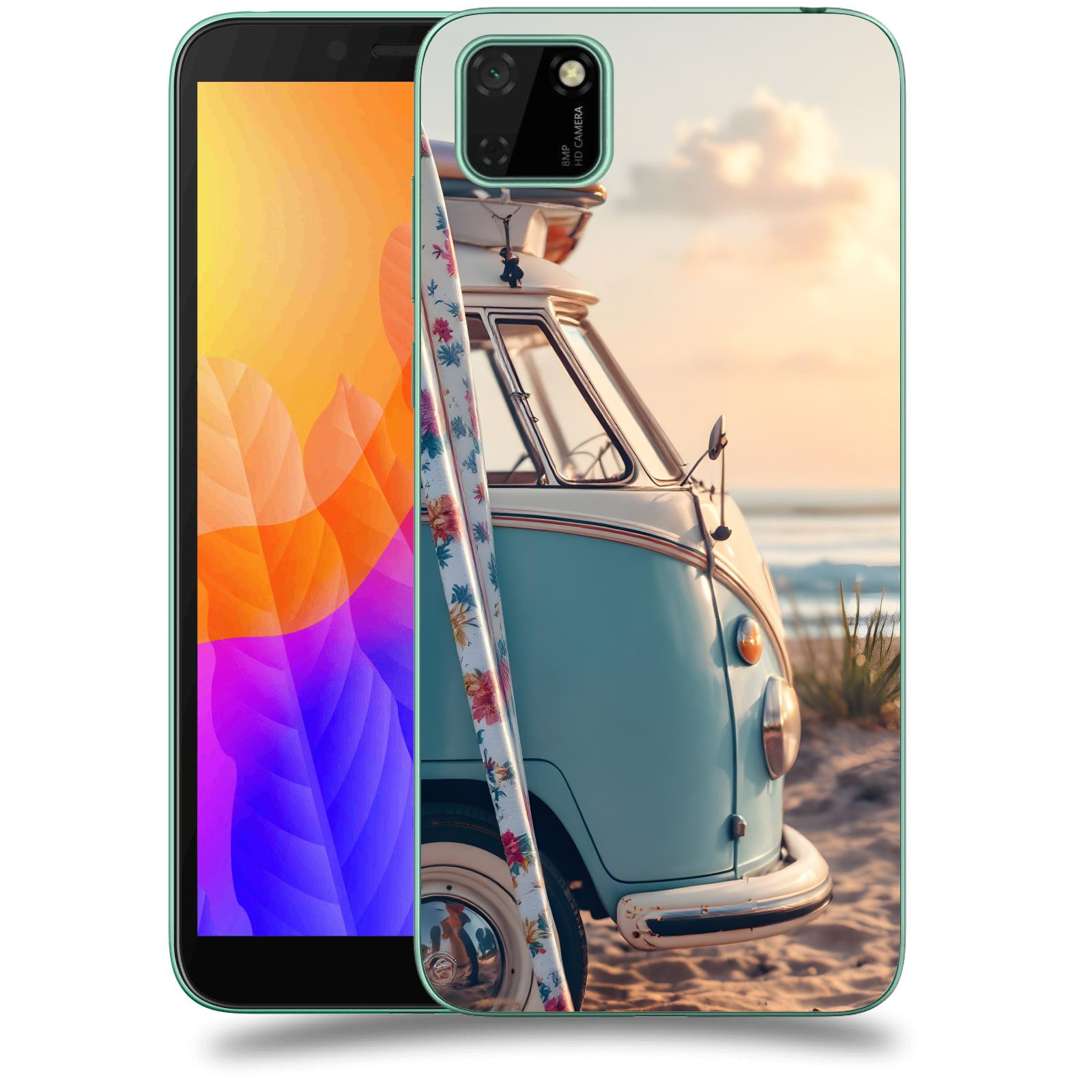 ACOVER Kryt na mobil Huawei Y5P - Retro Bus 2