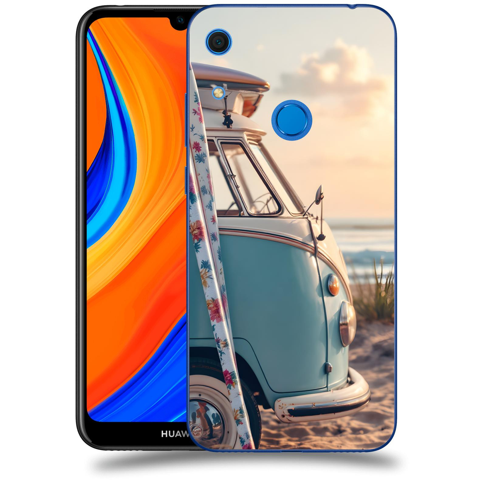 ACOVER Kryt na mobil Huawei Y6S - Retro Bus 2