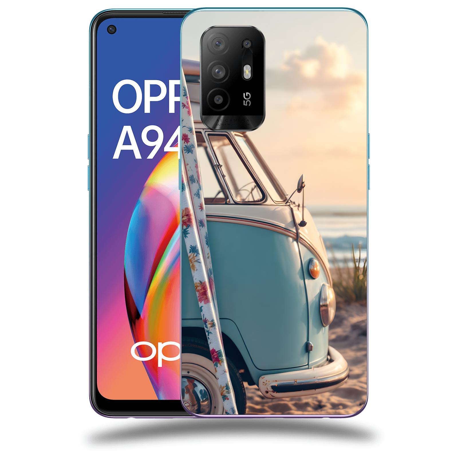 ACOVER Kryt na mobil OPPO A94 5G - Retro Bus 2