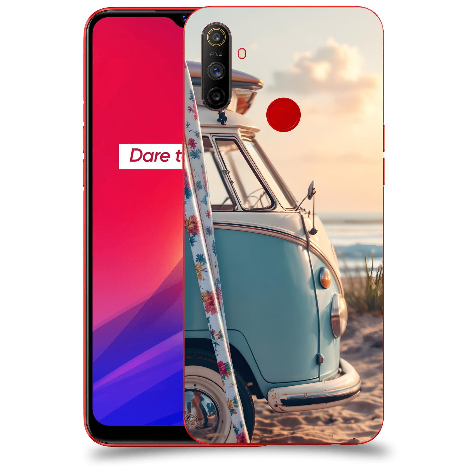 ACOVER Kryt na mobil Realme C3 - Retro Bus 2