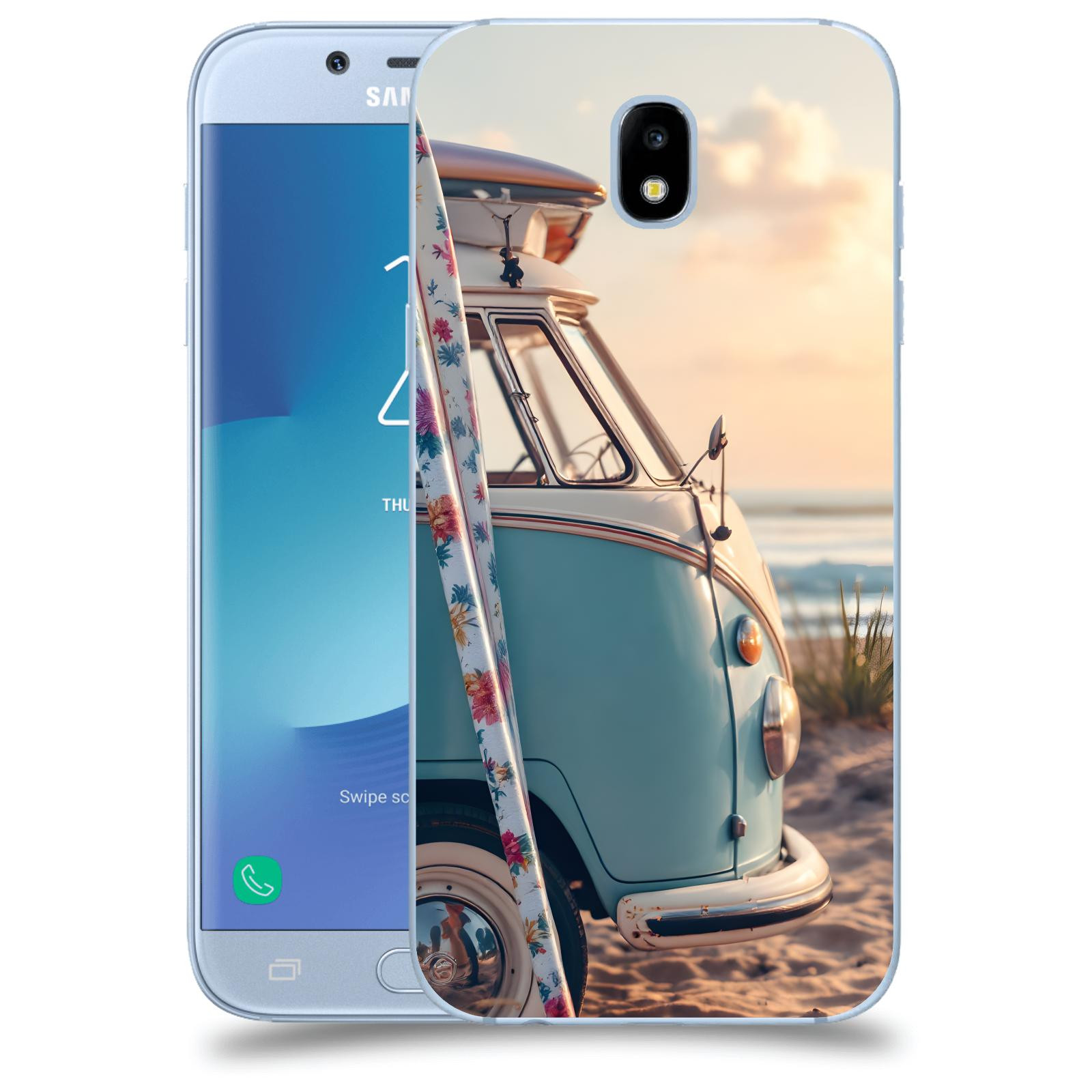 ACOVER Kryt na mobil Samsung Galaxy J5 2017 J530F - Retro Bus 2